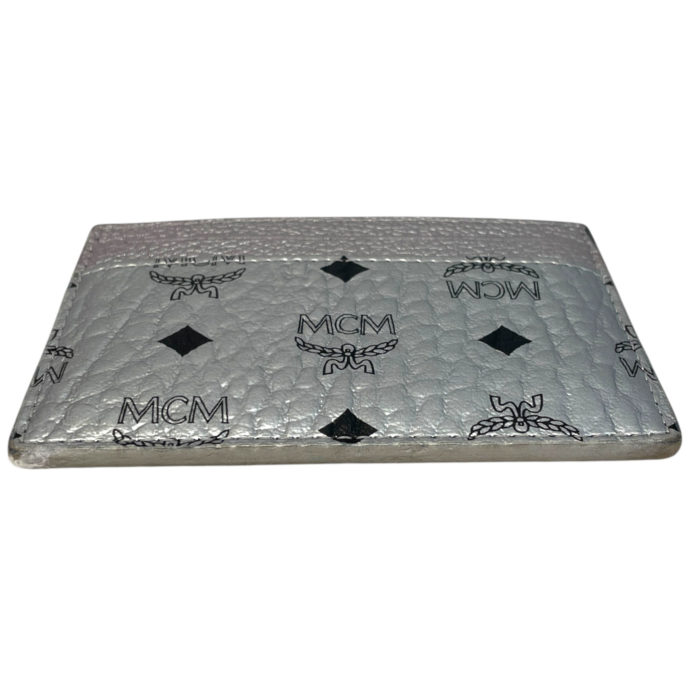 MCM/Wallet/Monogram/Leather/SLV/M's/Spectrum Diamond Cardholder view 3
