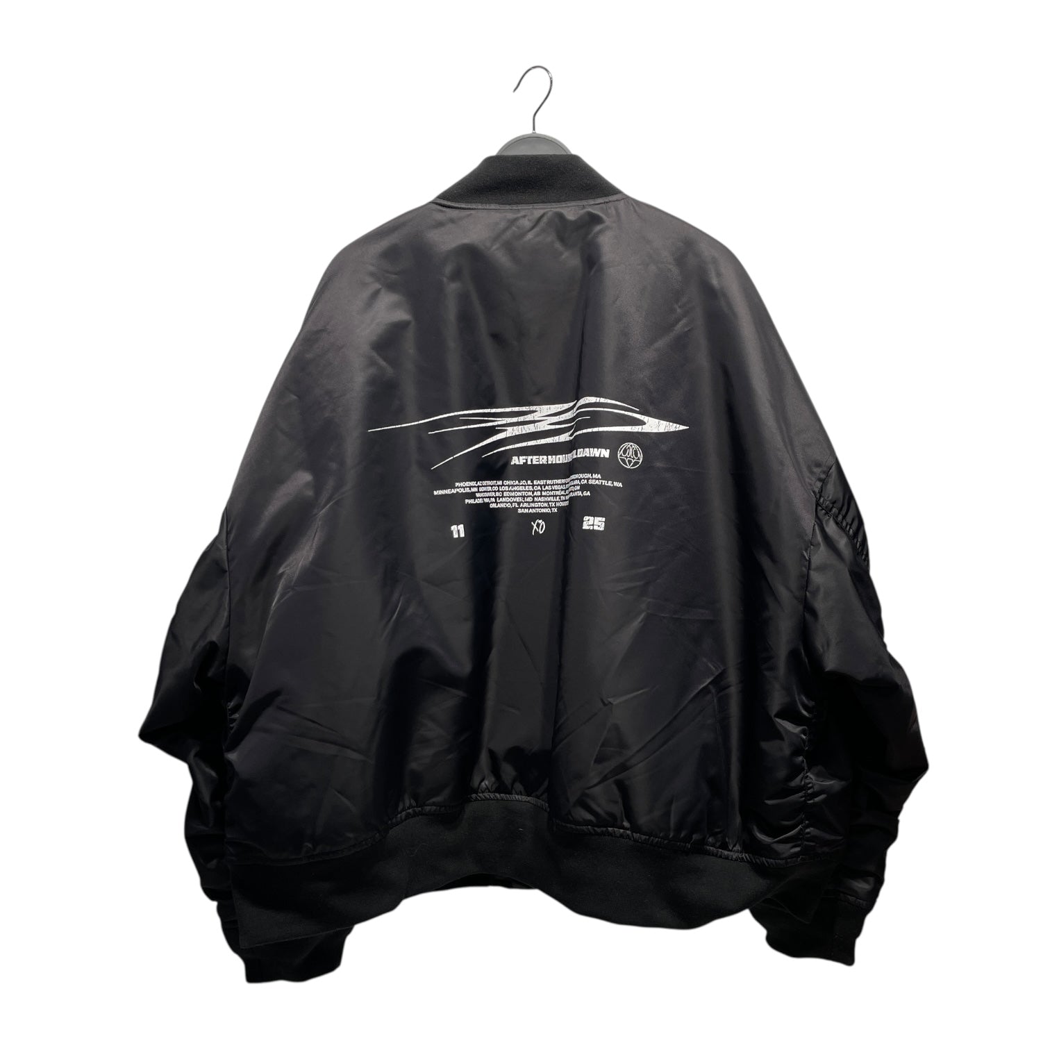 THE WEEKEND/Souvenir Jkt/XXL/Nylon/BLK/STADIUM TOUR BOMBER view 2