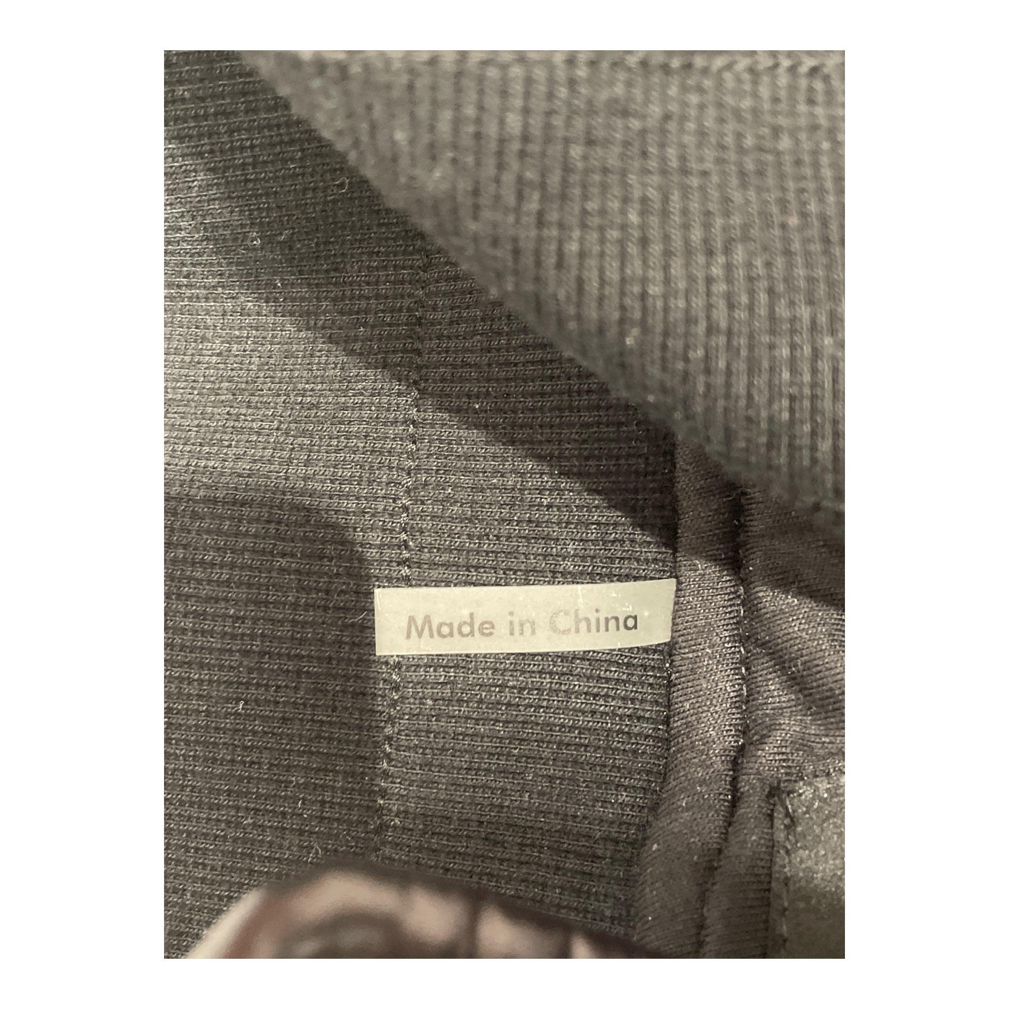 MOOSE KNUCKLES/Telfar/Bottoms/S/Nylon/BLK/fur/quilted brand logo view 7