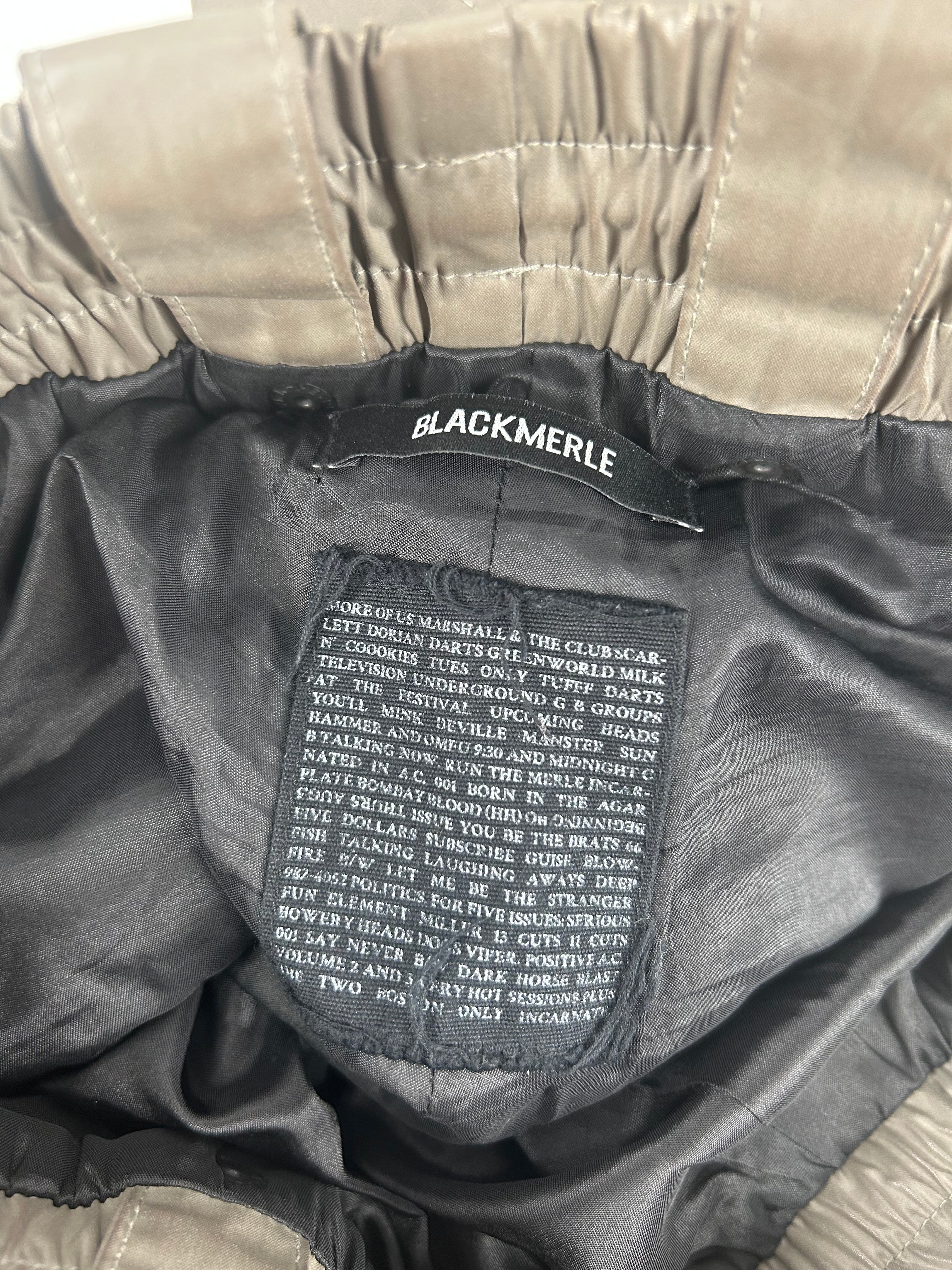 BLACKMERLE/Cargo Pants/M/Nylon/GRN/CARGO view 3