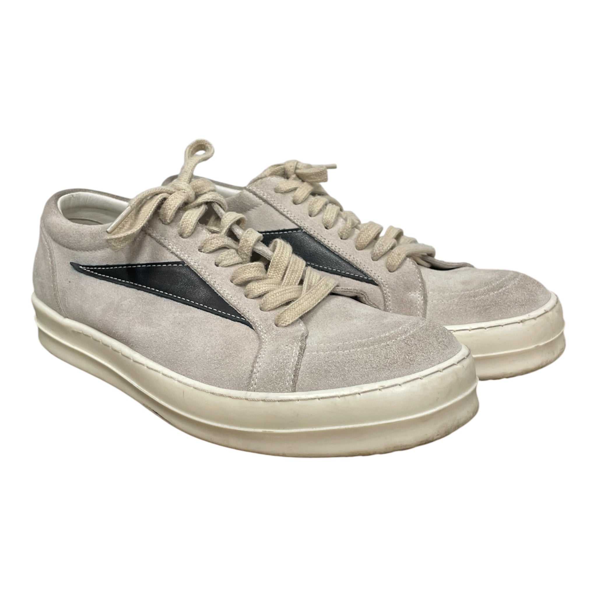 Rick Owens/Low-Sneakers/EU 43/Suede/CRM/LUXOR VINTAGE LOW SNEAKERS view 1