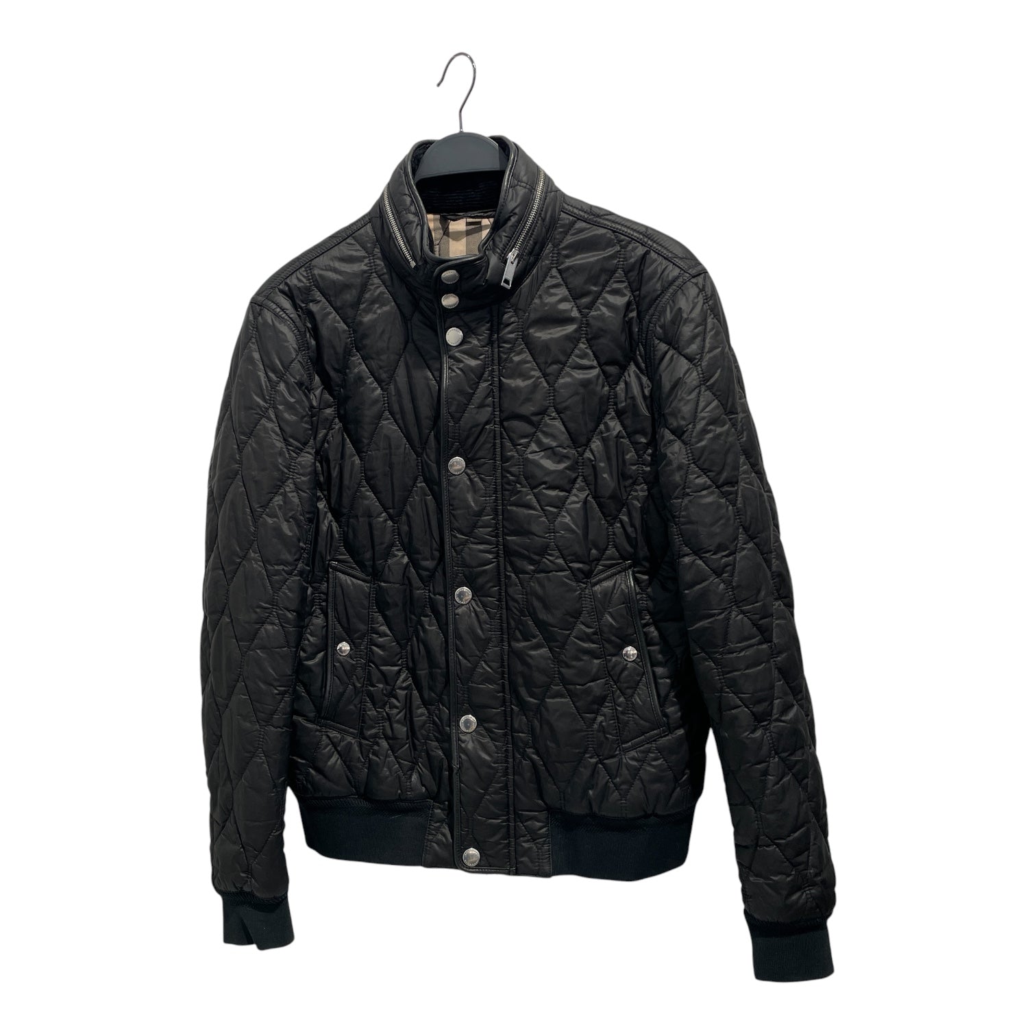 BURBERRY LONDON/Quilted Jkt/39/Polyester/BLK/4036872/ 70M view 1