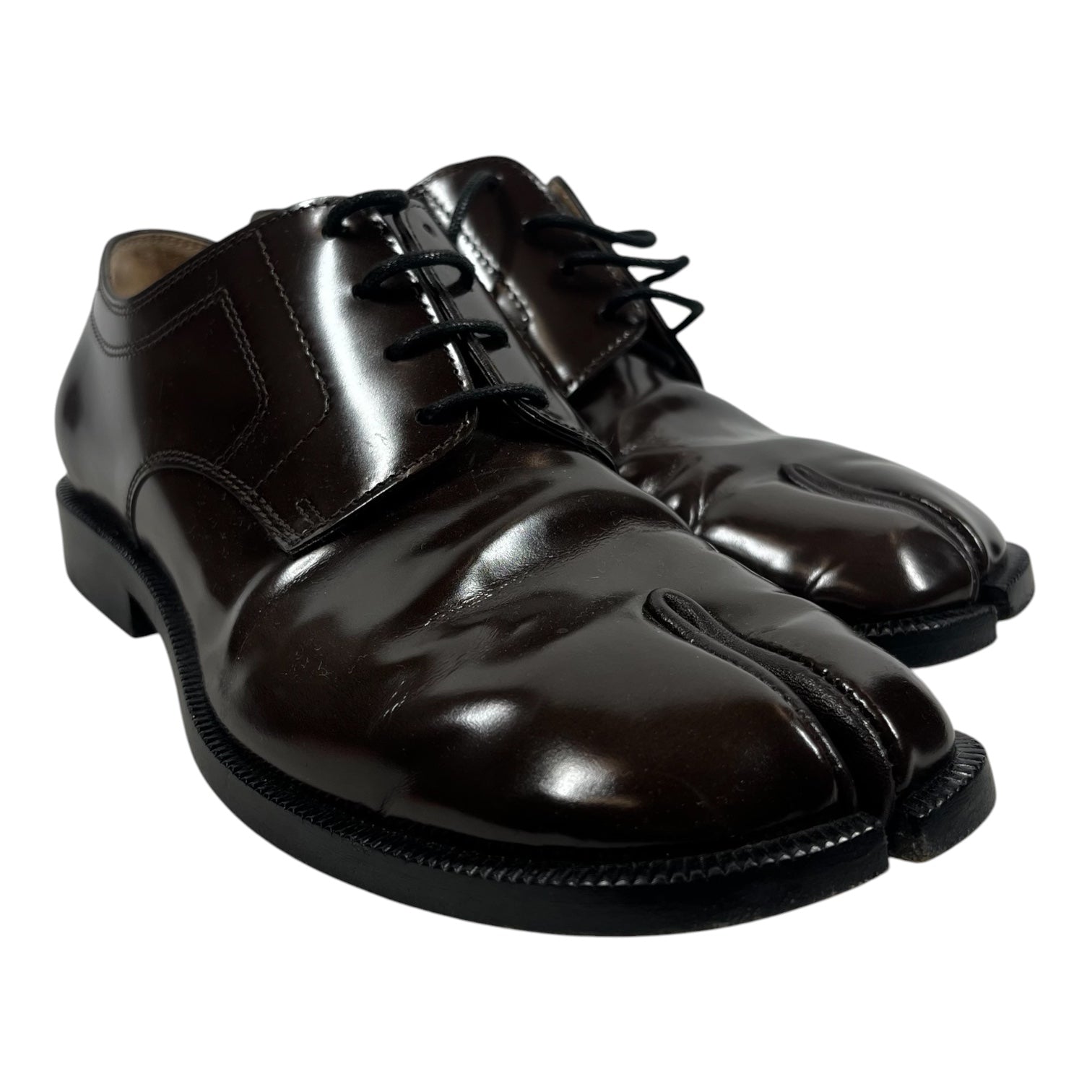 Maison Margiela/Dress Shoes/EU 36.5/Leather/BRW/TABI LOAFERS view 1