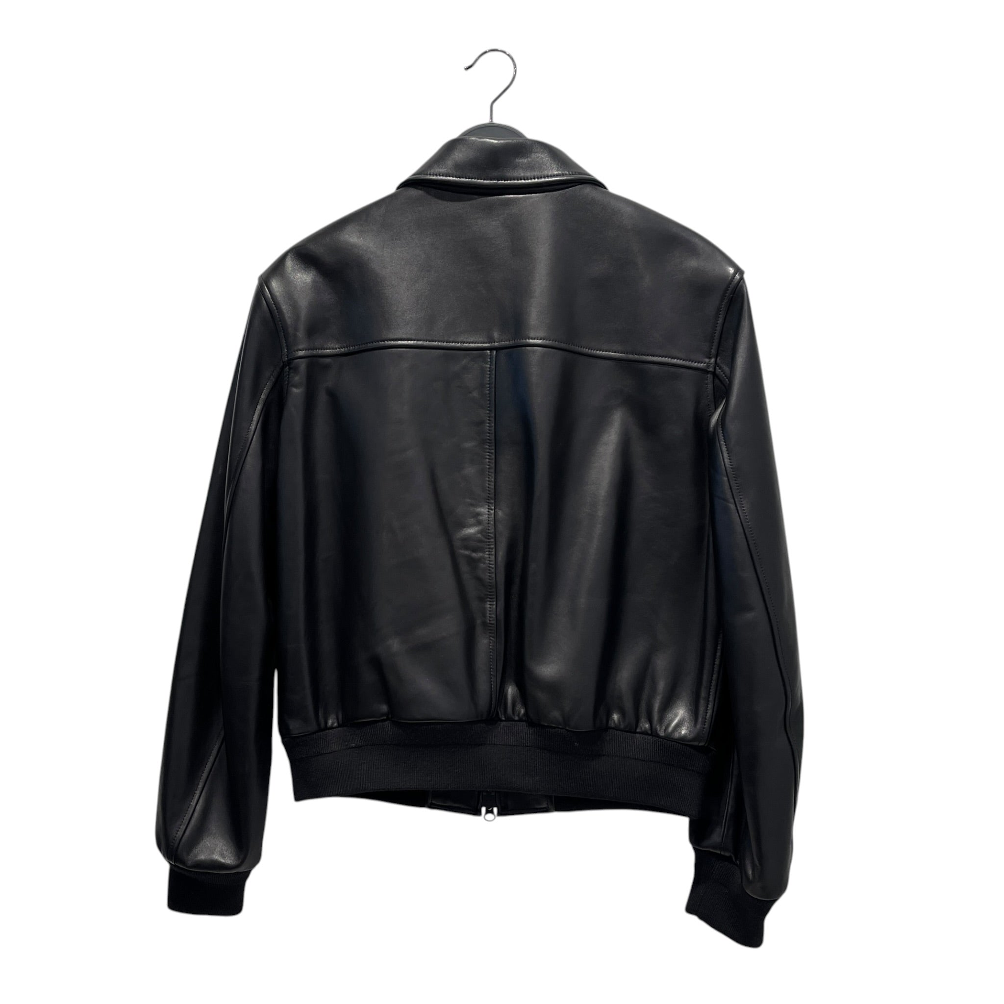 Carry Over/Leather Jkt/Lambskin/BLK/ view 2