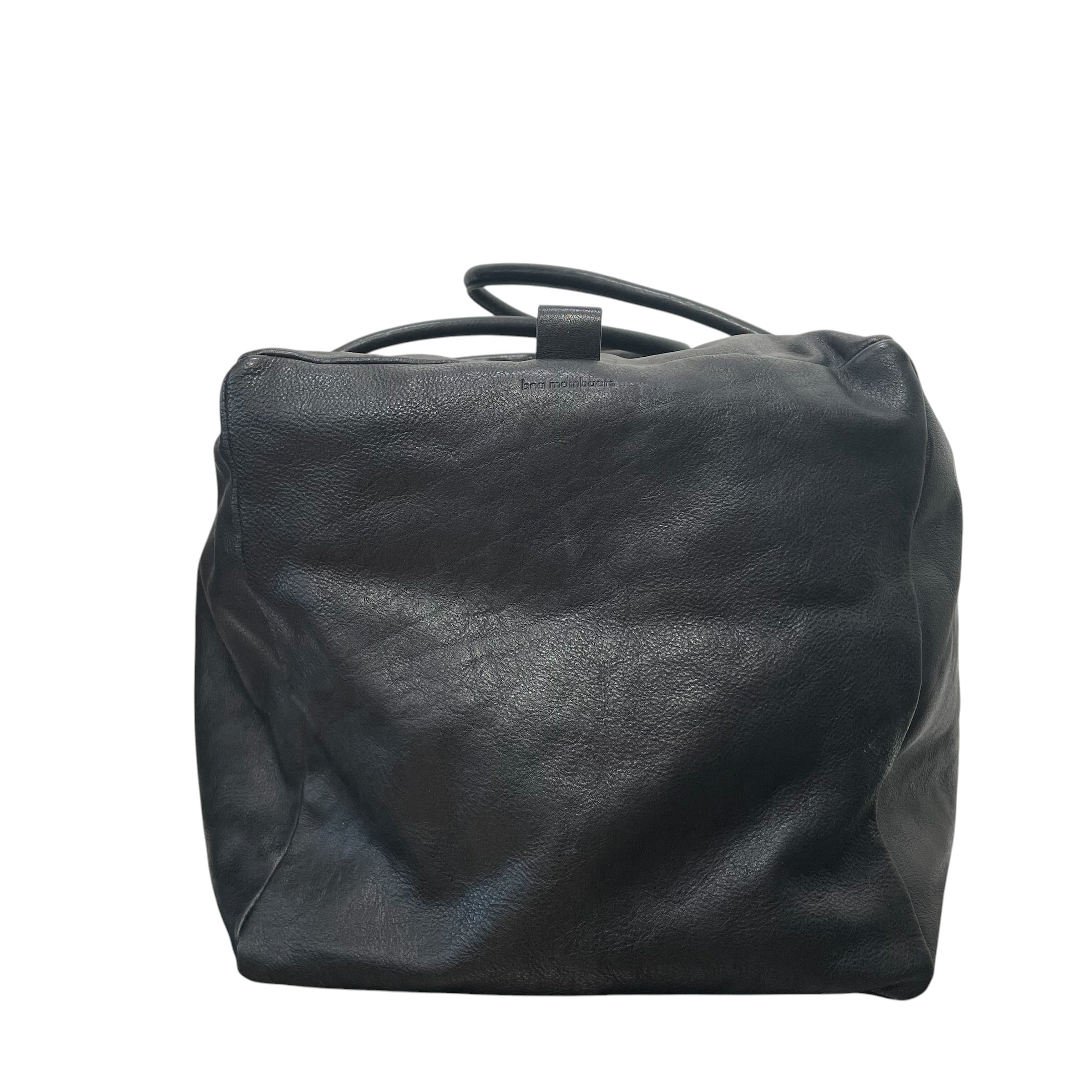 bea mombaers/Boston Bag/Leather/BLK/Matte Shoulder Bag view 2