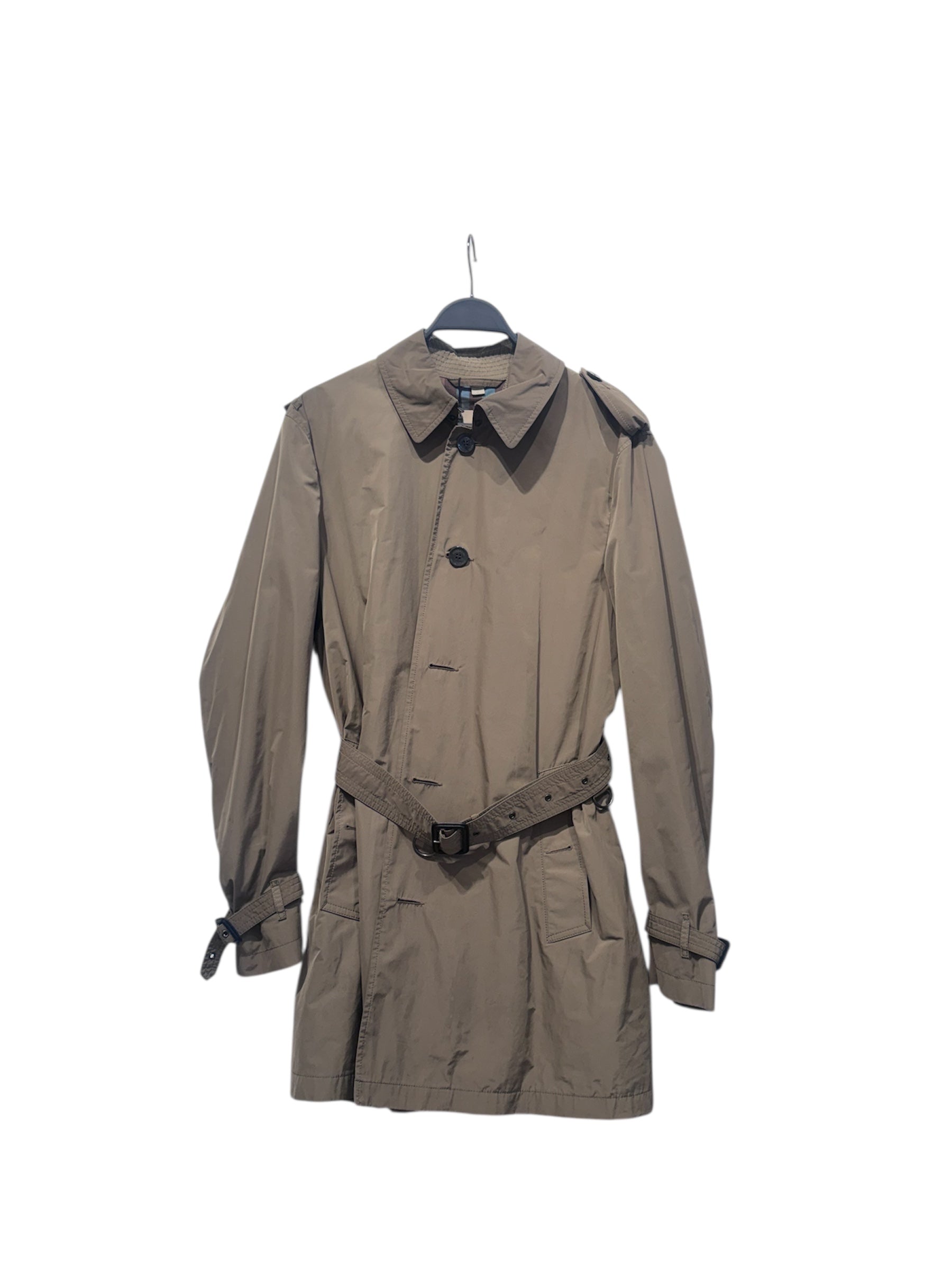 BURBERRY BRIT/Jacket/LG/Polyester/KHK/Classis Trench view 1