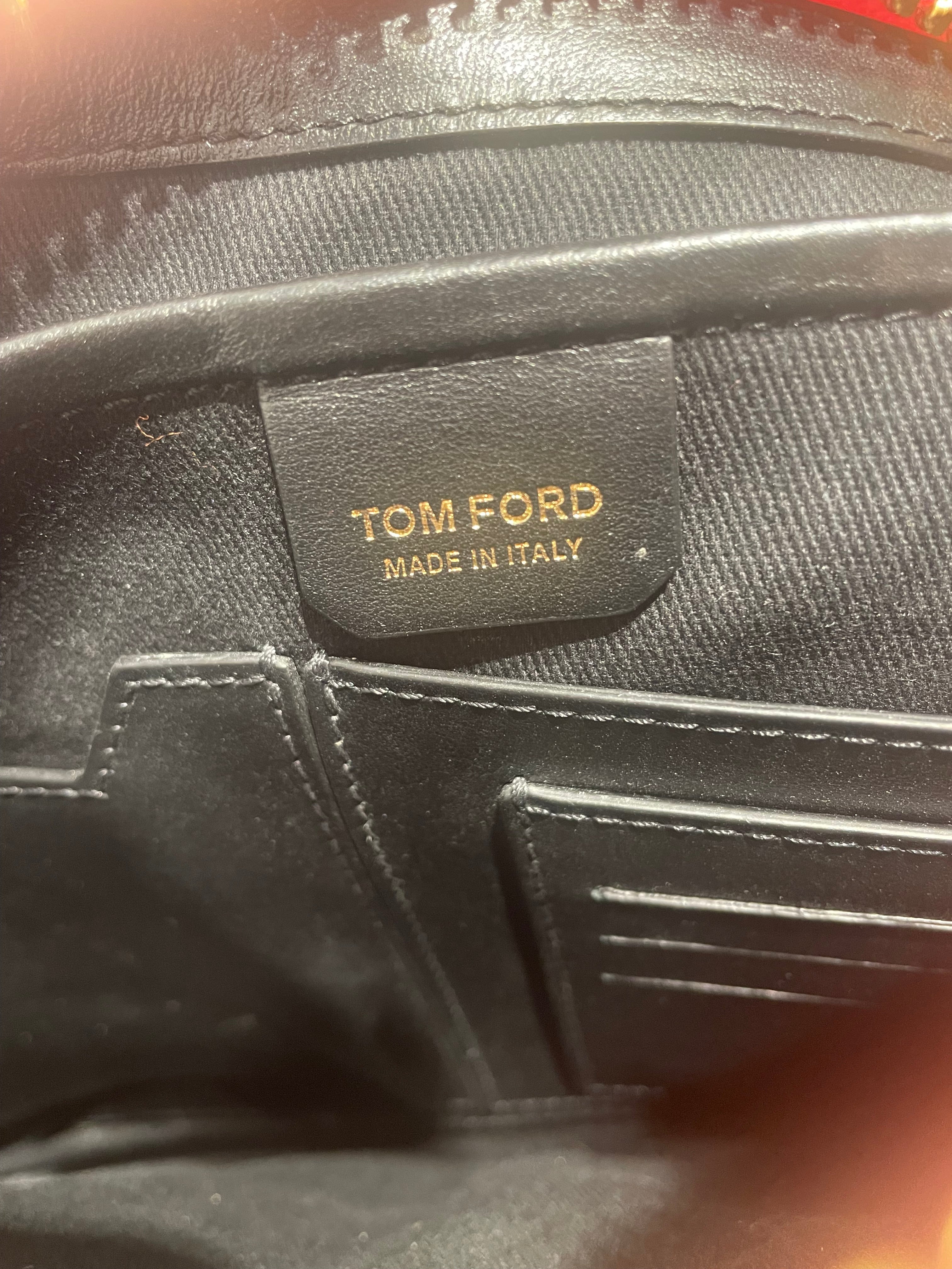 TOM FORD/Clutch Bag/Leather/PNK/ view 3