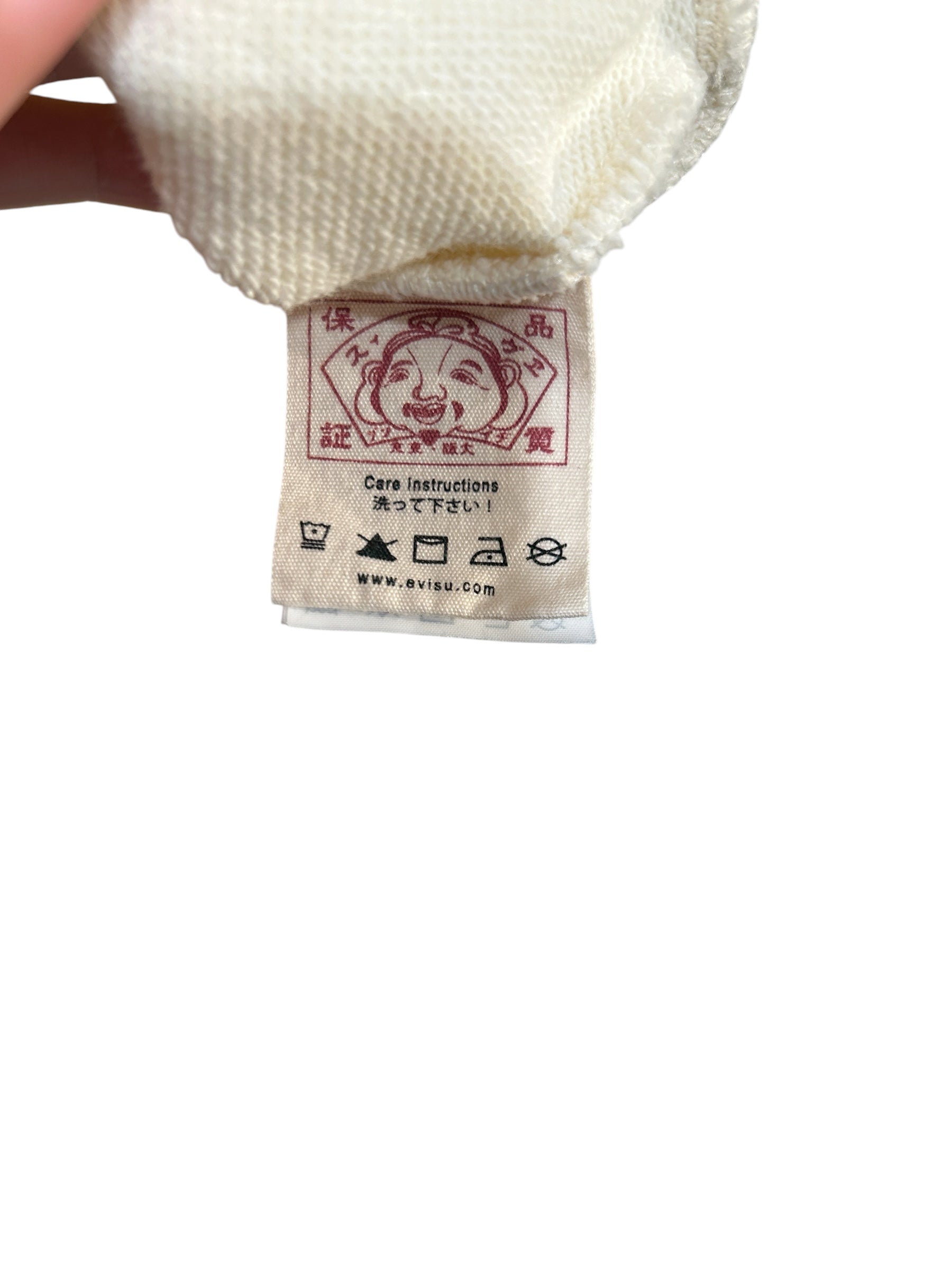 EVISU/Sweatshirt/M/Cotton/CRM/EVISU JAPAN EST 1991 view 4