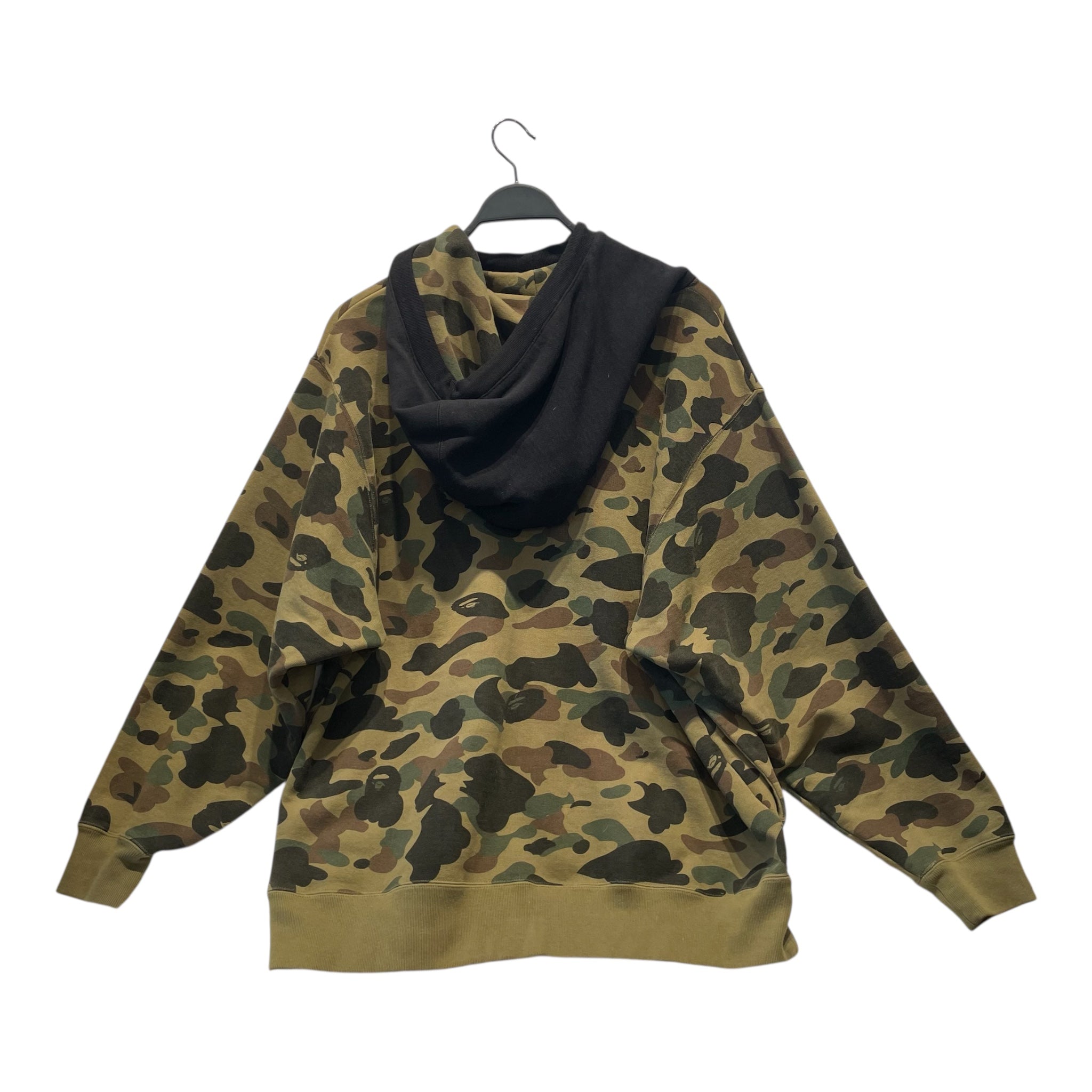 w)taps/A BATHING APE/Hoodie/M/All Over Print/Cotton/GRN/ view 2