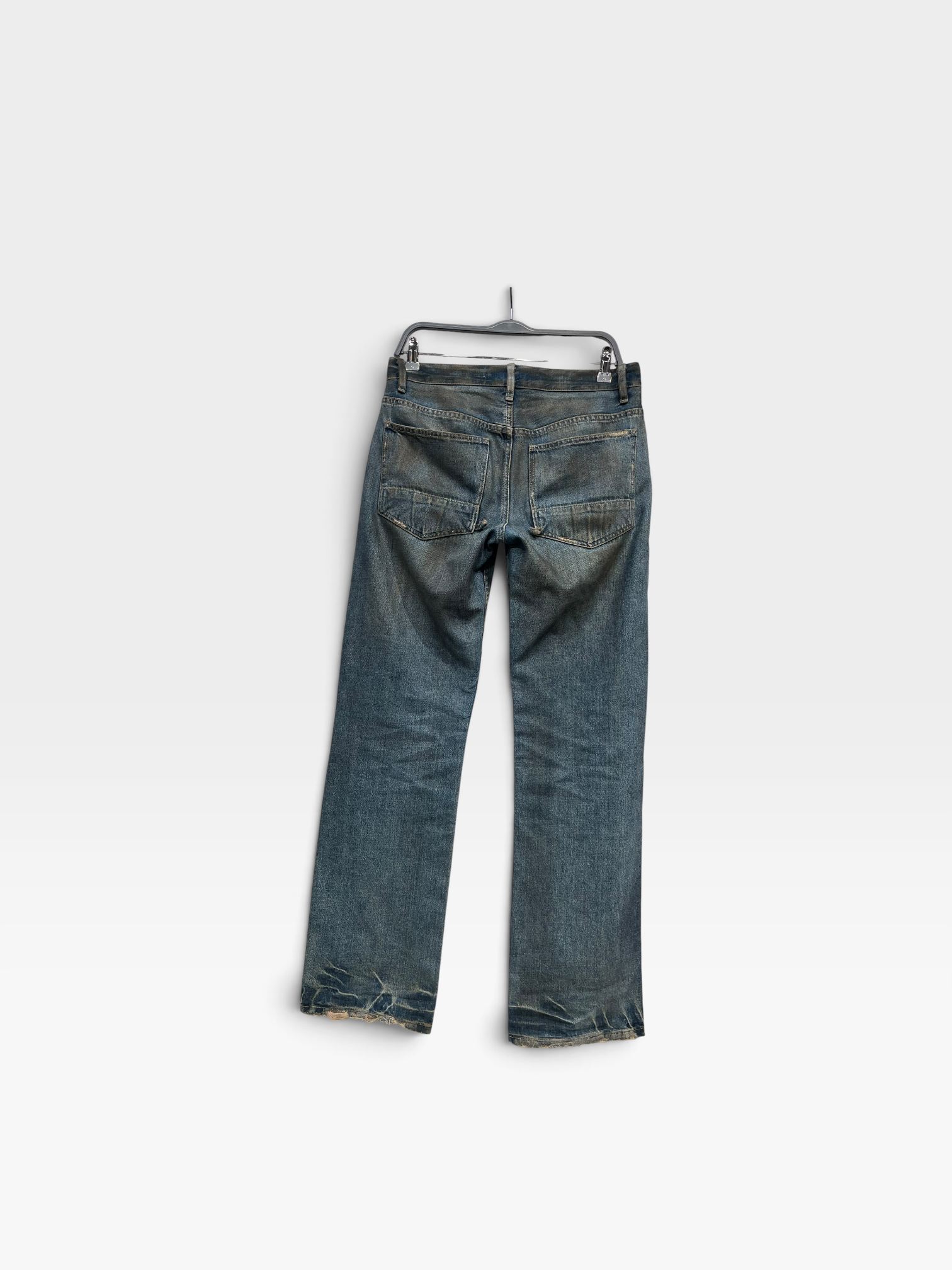 Rick Owens/Straight Pants/27/Denim/BLU/slab jeans view 2