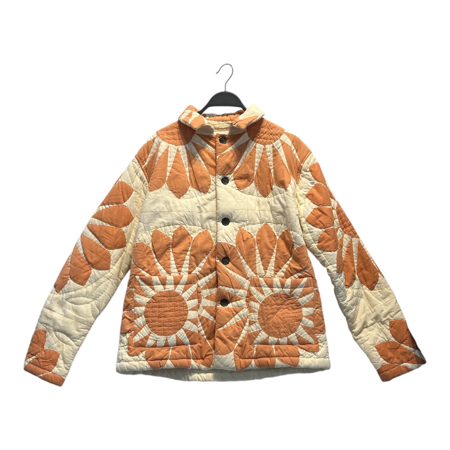 BODE/Quilted Jkt/S/M/Cotton/ORN/Floral Pattern/CHORE JACKET CUT AND SEW view 1