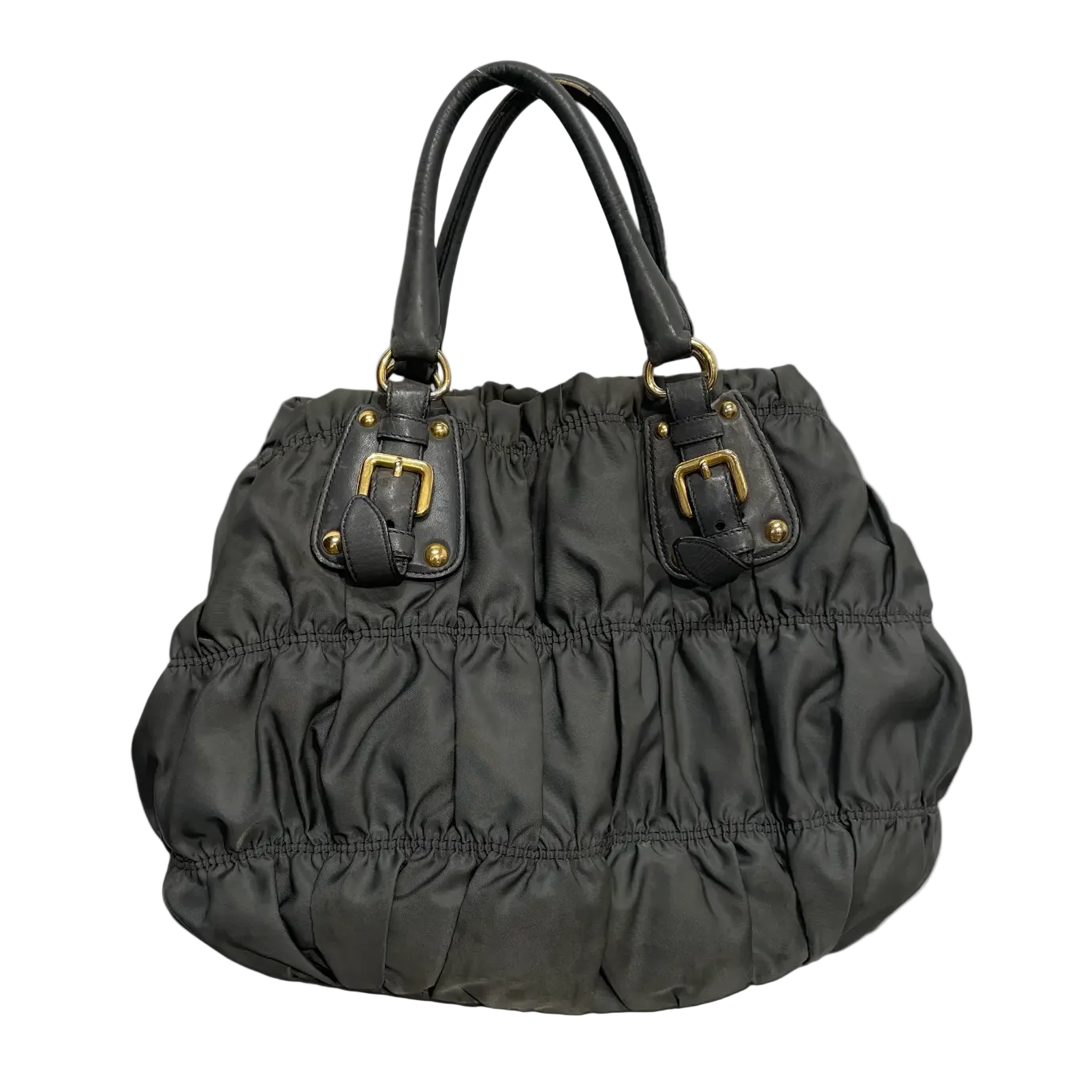 PRADA/Tote Bag/Nylon/GRY/TESSUTO TOTE view 2