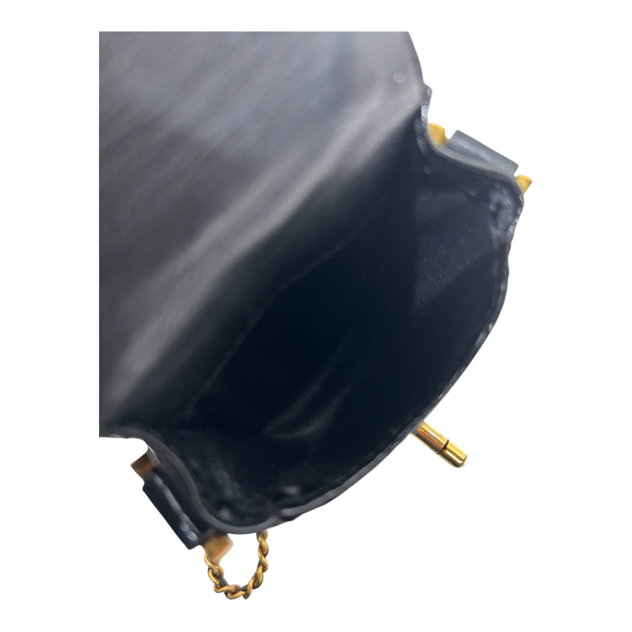 CHANEL/Pouch/BLK/PATENT LEATHER view 4