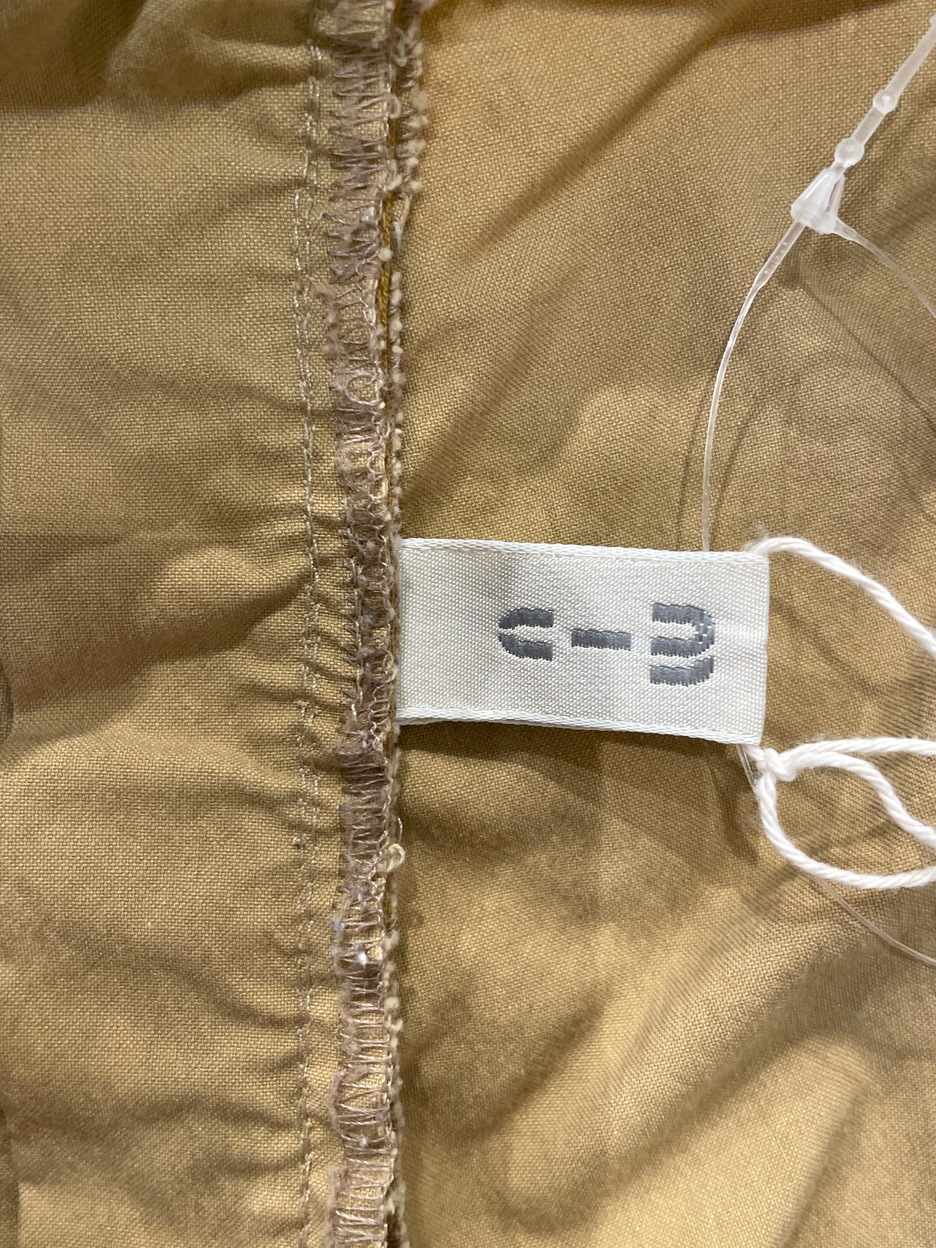 MIU MIU/Straight Pants/Cotton/KHK/ view 3