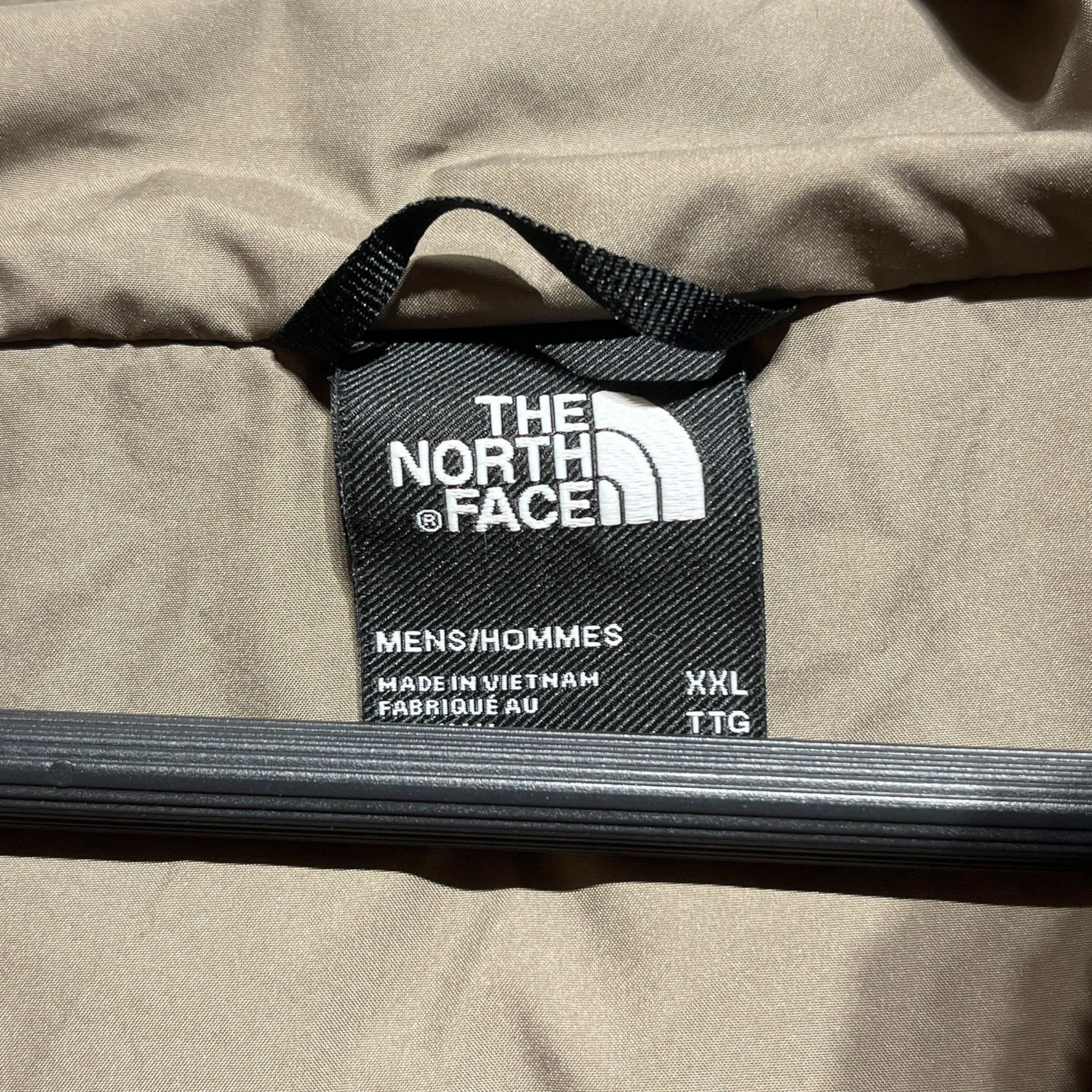 THE NORTH FACE/Puffer Jkt/XXL/Nylon/BRW/gradiant brown puffer w hood view 3