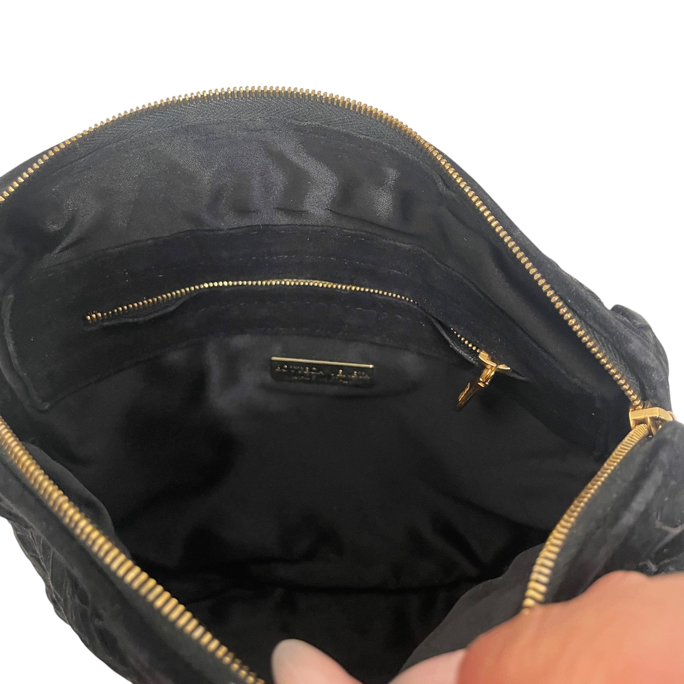 BOTTEGA VENETA/Bag/Suede/BLK/VINTAGE view 4