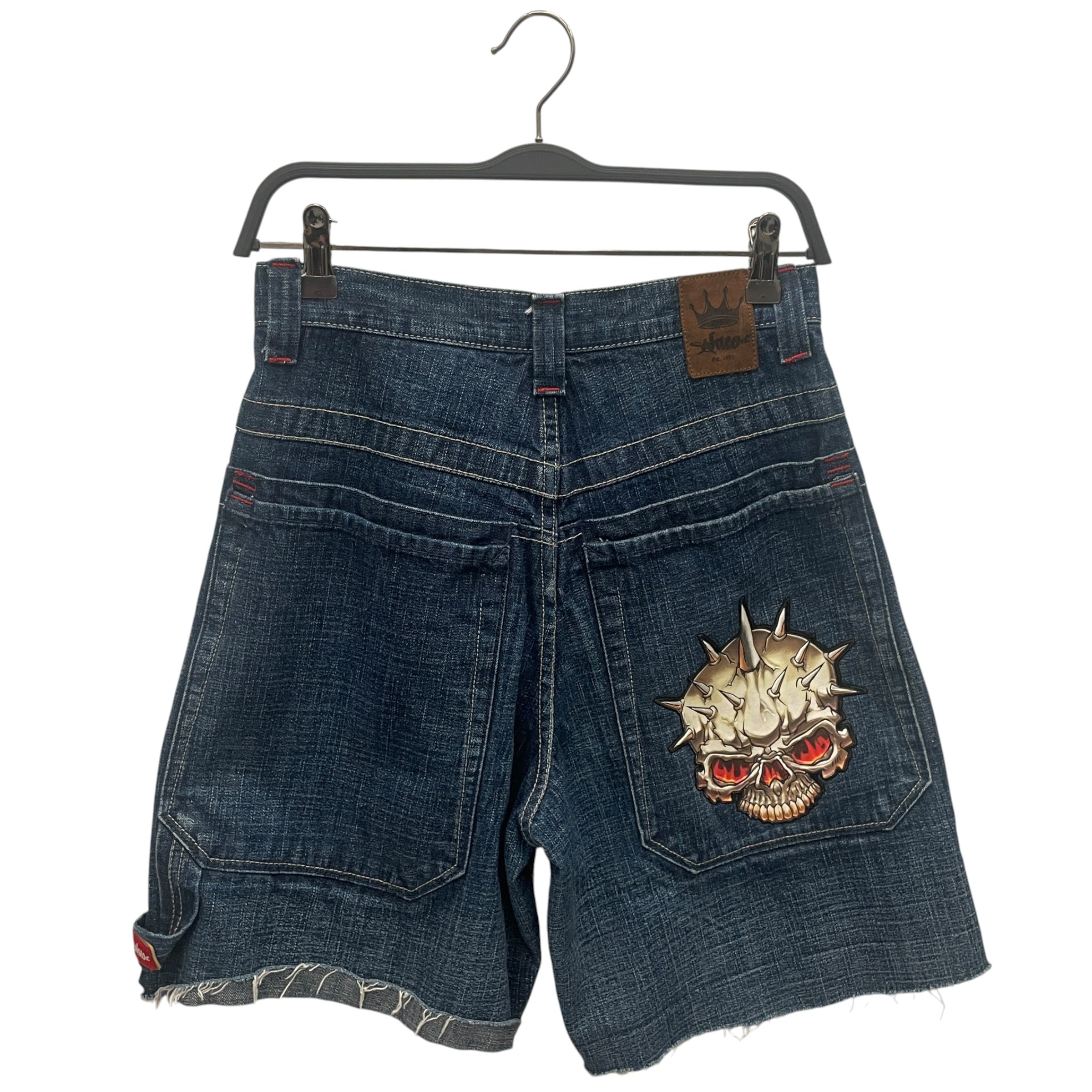 JNCO/Shorts/28/Denim/BLU/SKULL GRAPHIC view 2