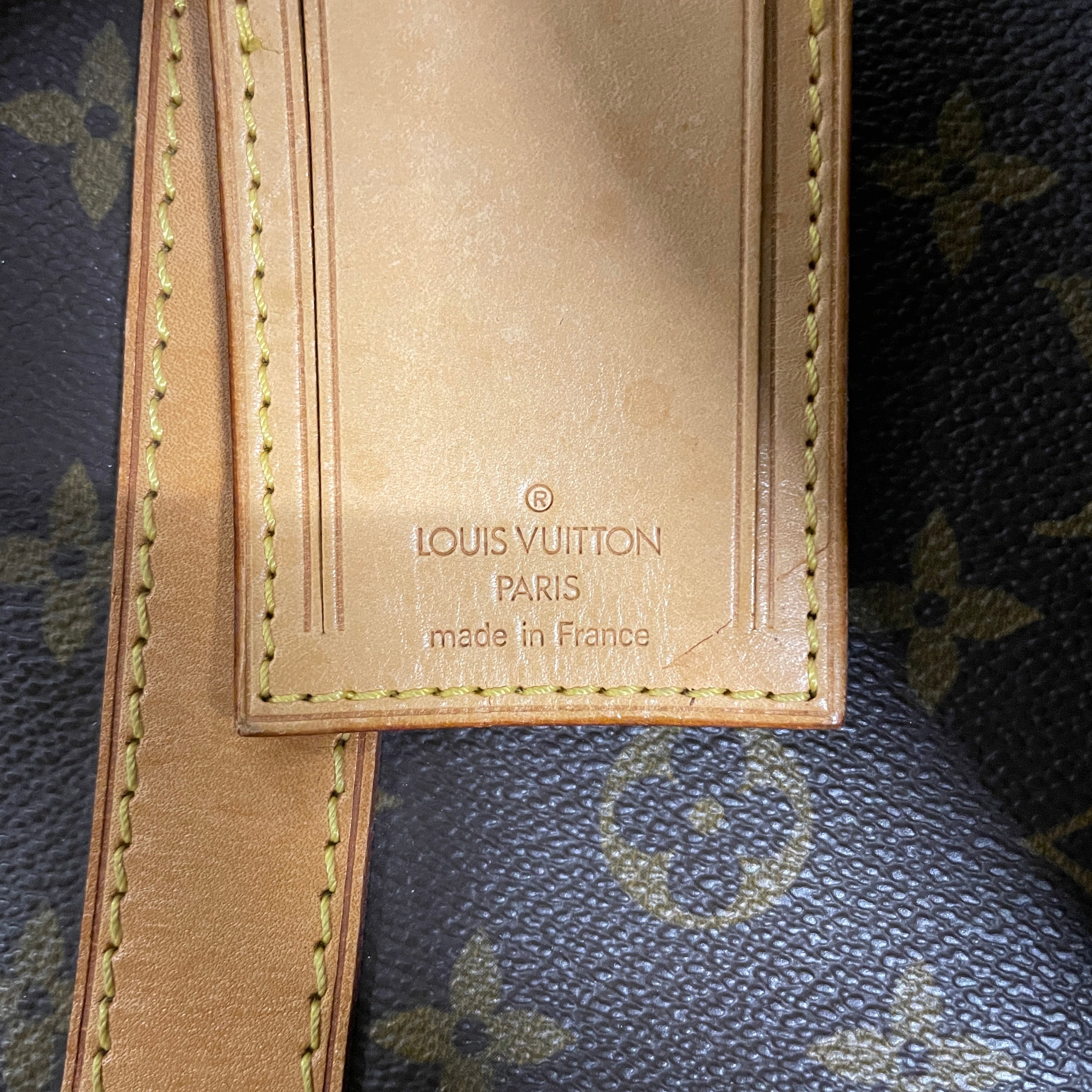 LOUIS VUITTON/Bag/Monogram/Leather/BRW/KEEPALL DUFFLE view 5