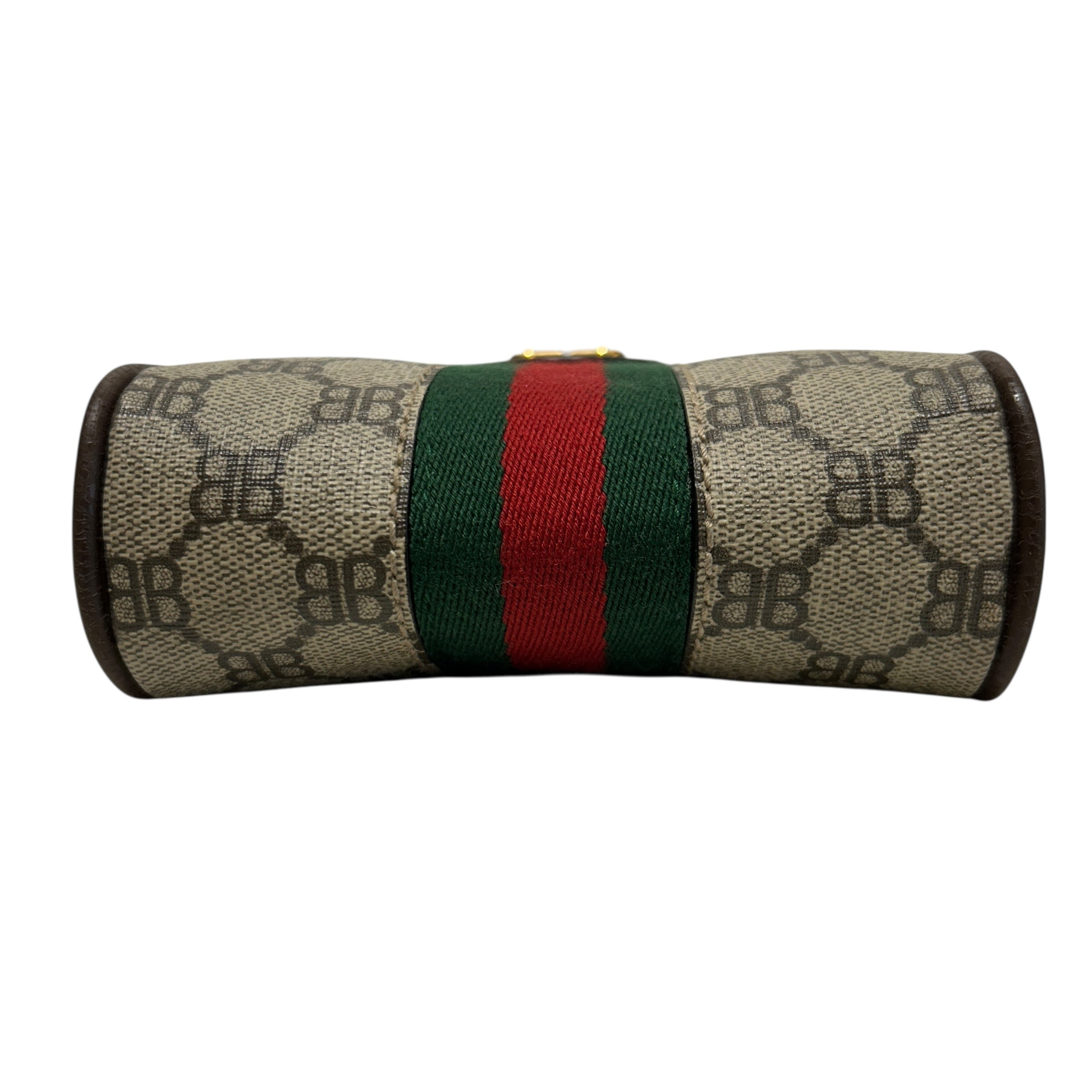 BALENCIAGA/GUCCI/Cross Body Bag/OS/Monogram/Leather/BRW/ view 3