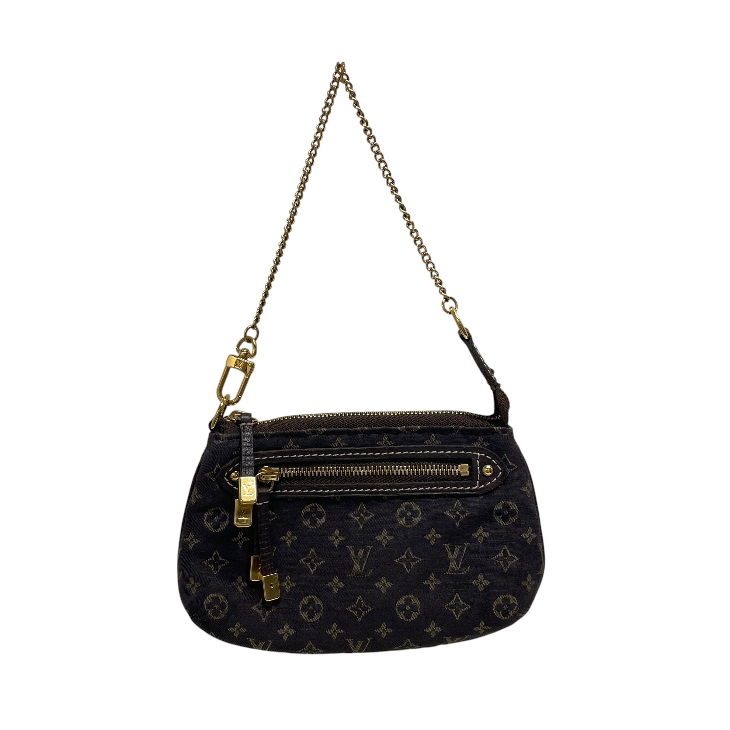 LOUIS VUITTON/Pouch/Monogram/BRW/IDYLLE POCHETTE/ MINI/ GLD HW view 1