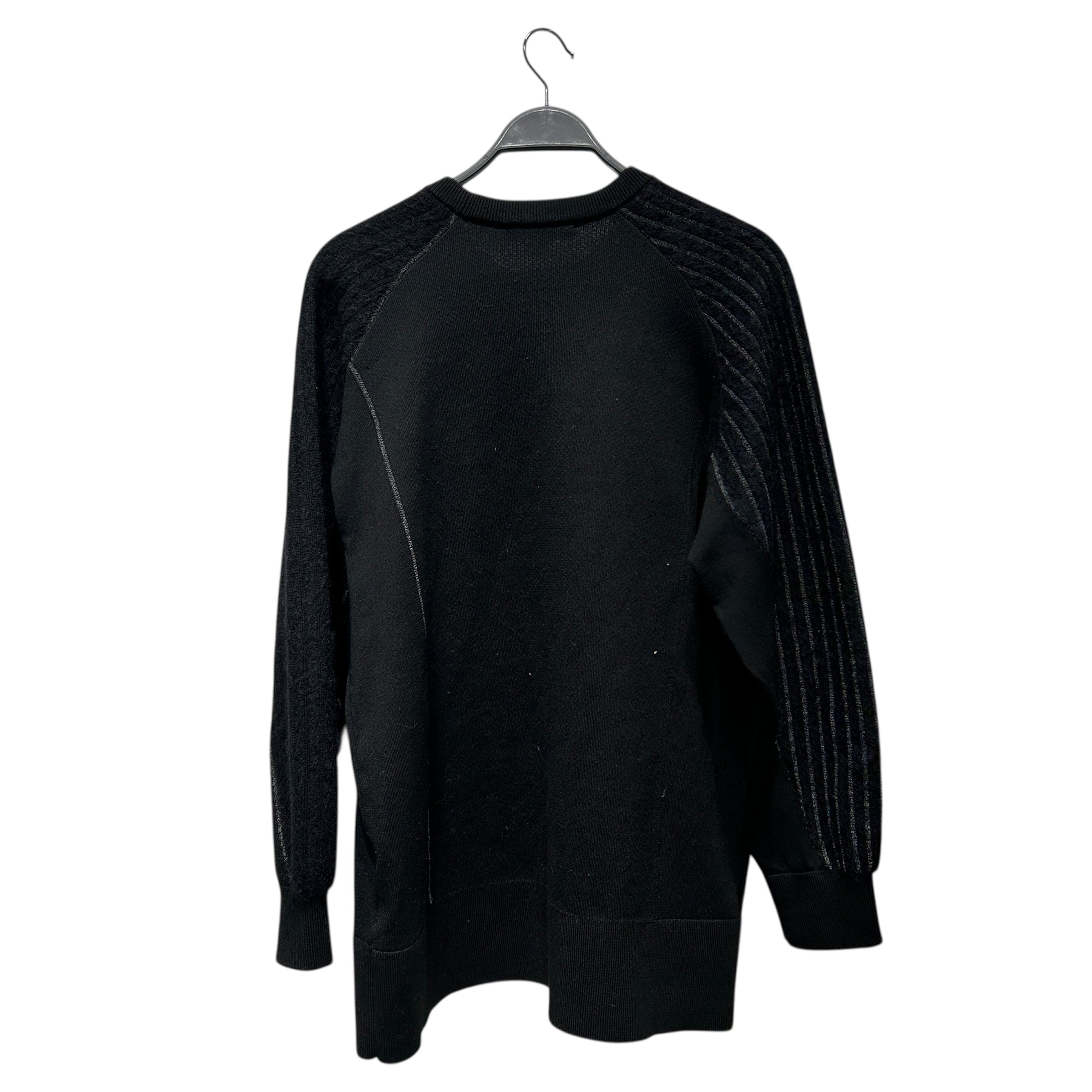 YOHJI YAMAMOTO/Heavy Sweater/M/Wool/BLK/ view 2
