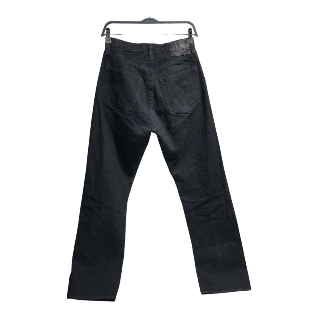 SUGAR CANE/Straight Pants/32/Denim/BLK/Button Fly/32x34 view 2