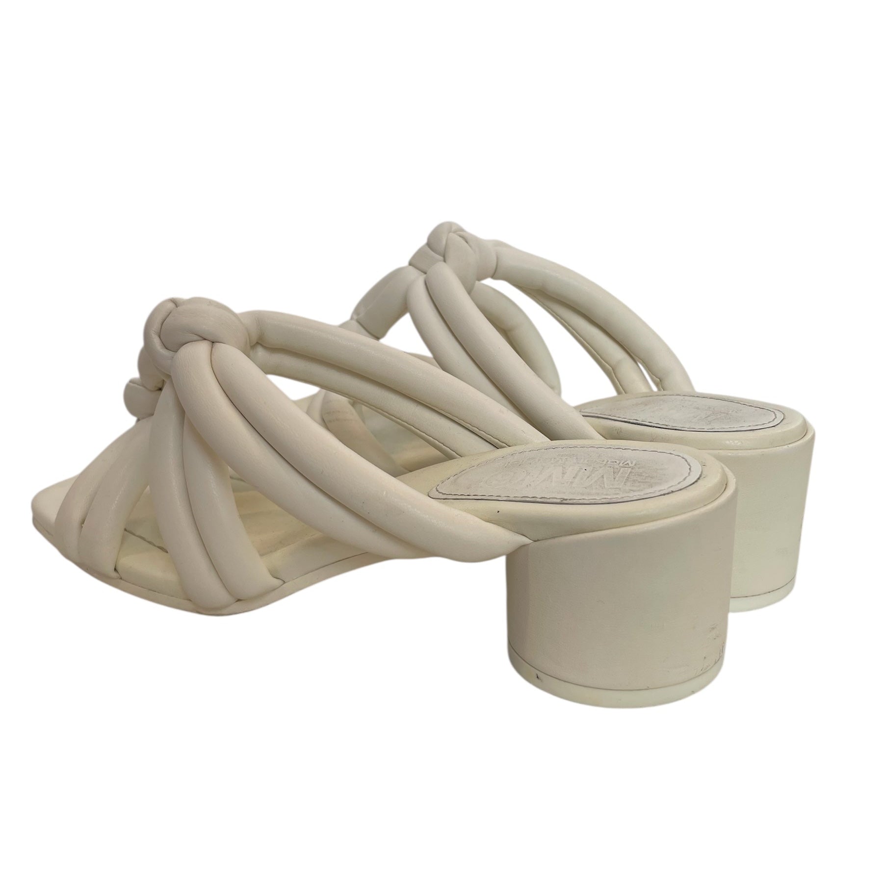 MM6/Sandals/US 7/WHT/off wht/puff view 2