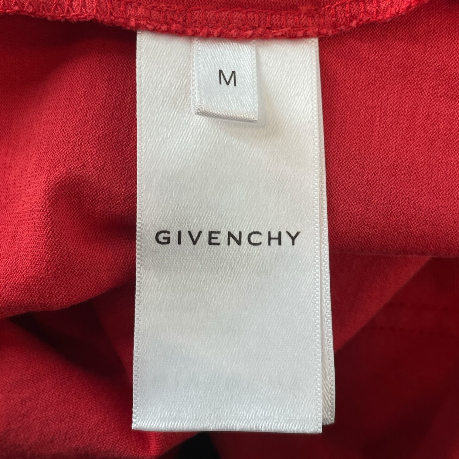 GIVENCHY/T-Shirt/M/Cotton/RED/graffiti print dog tee view 4
