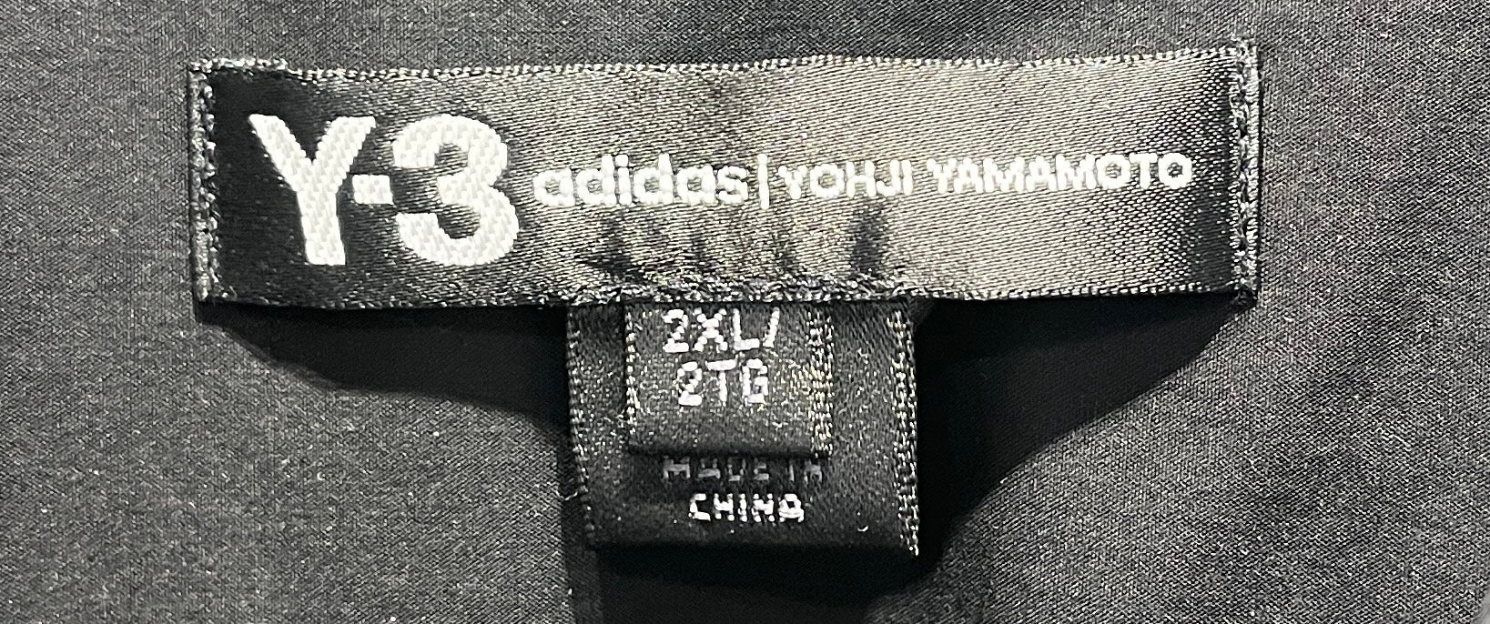Y-3/LS Shirt/XXL/Cotton/BLK/UNIFORM DOUBLE ZIP BLOUSON view 4
