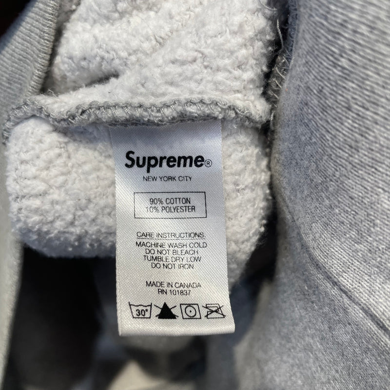 Supreme/Sweatshirt/L/Cotton/GRY/Tiny Chest Box Logo