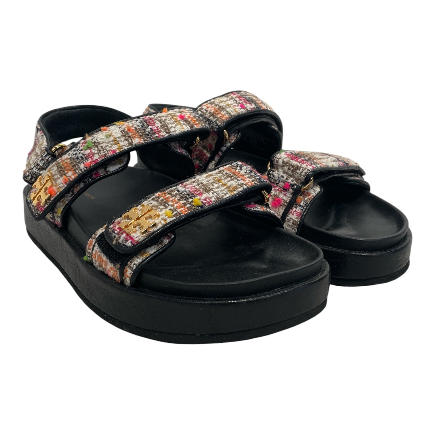 TORY BURCH/Sandals/US 7/MLT/Tweed Sandals view 1