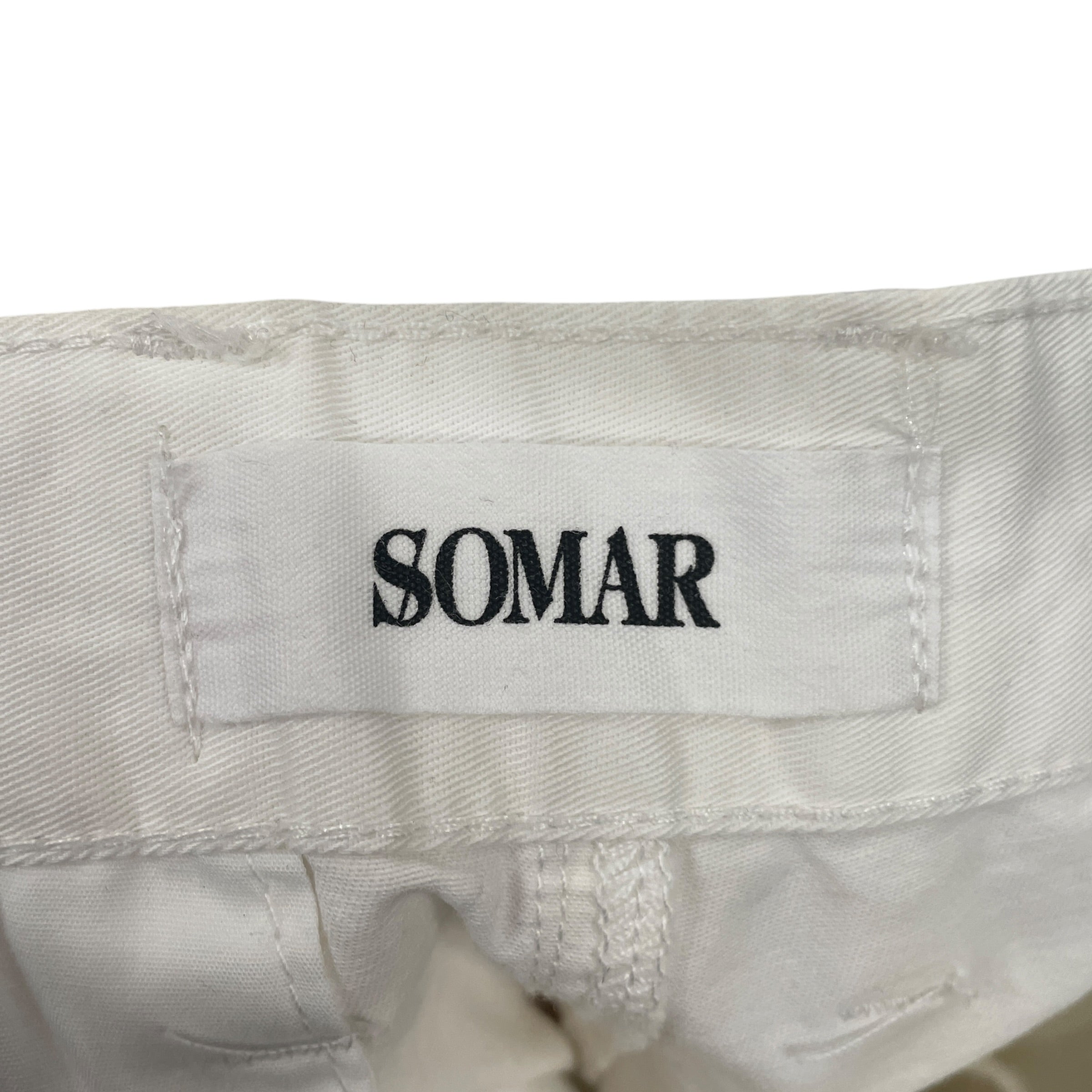 SOMAR/Pants/28/Cotton/WHT/TASSLE FLARE PANTS view 3