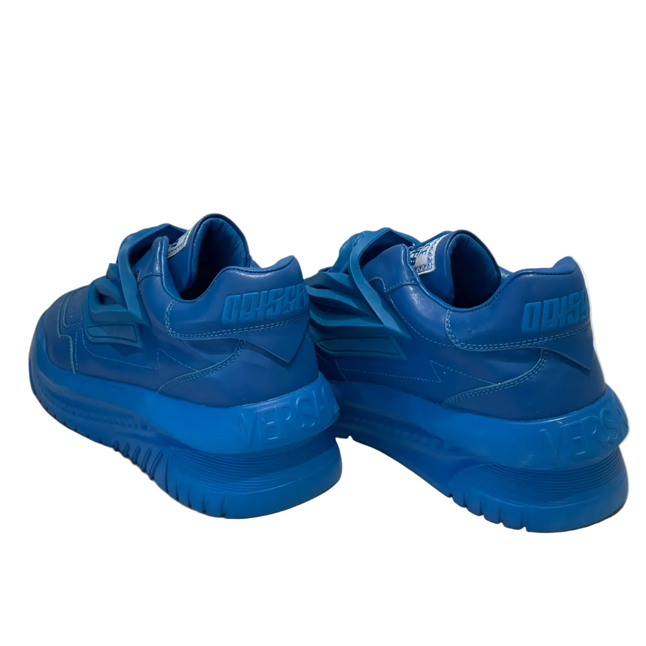VERSACE/Low-Sneakers/EU 45/BLU/odissea medusa 3D rubber view 2