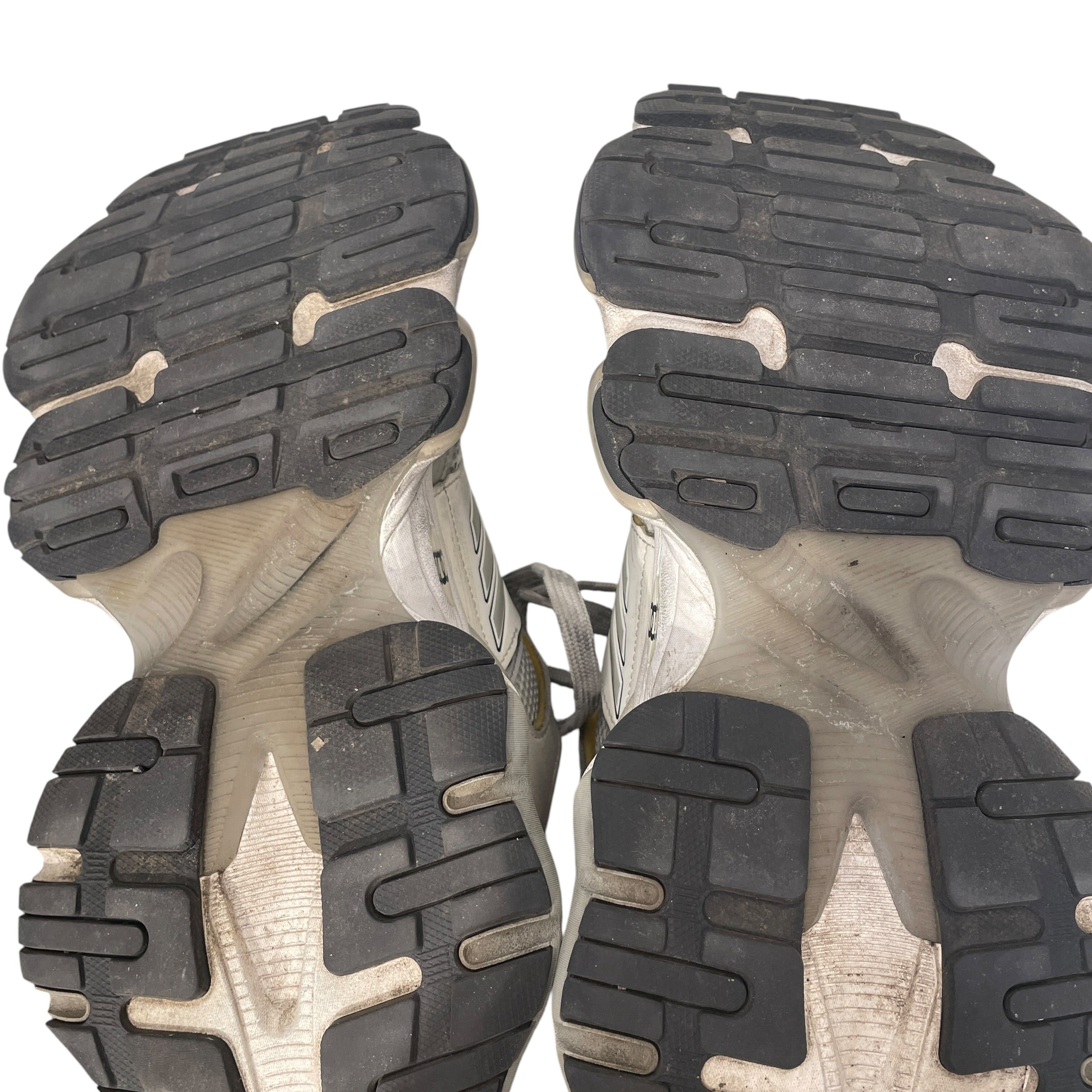 BALENCIAGA/Low-Sneakers/US 10/Cotton/GRY/cargo view 4