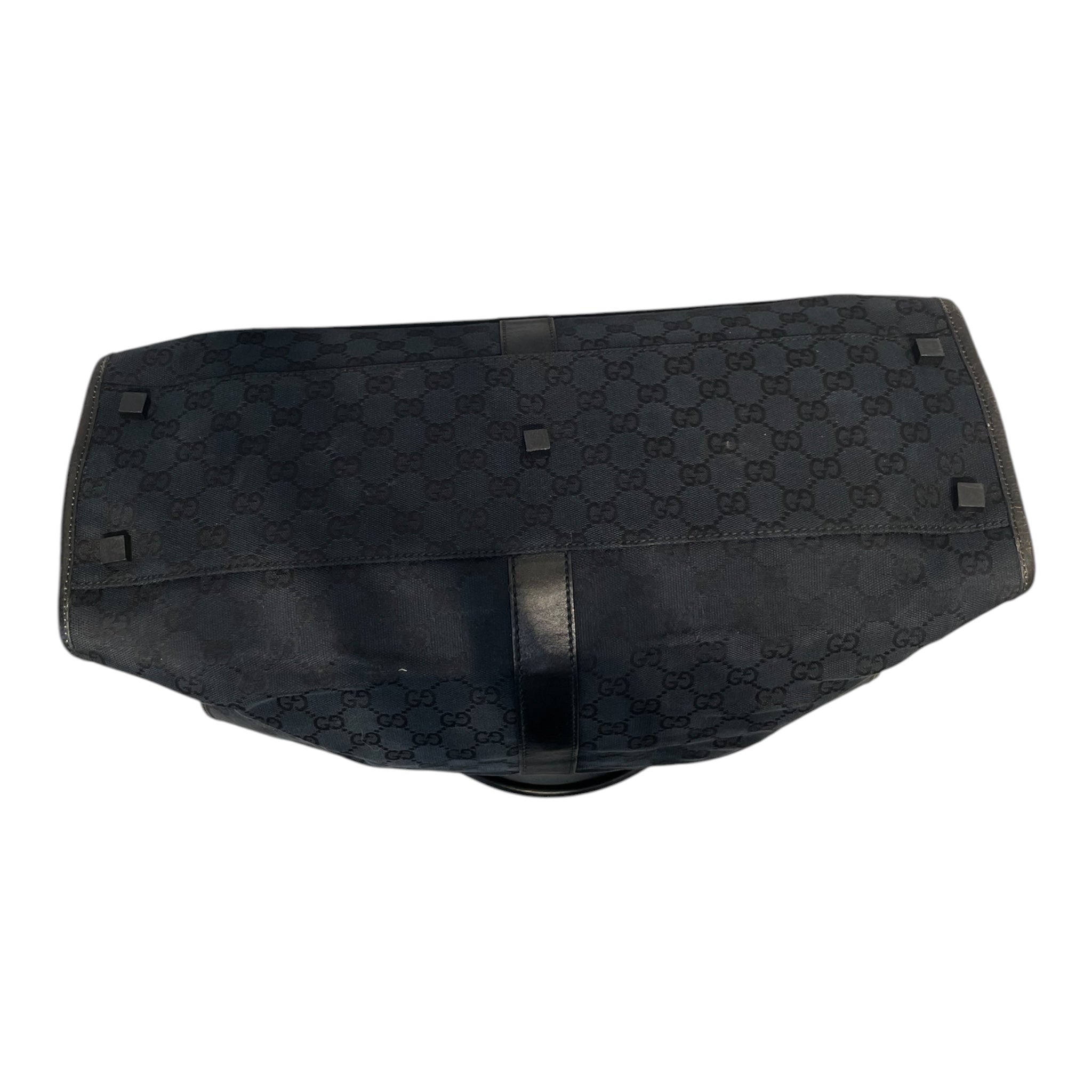 GUCCI/Bag/Monogram/Cotton/BLK/GUCCI JACKIE BRANDOT LARGE view 6