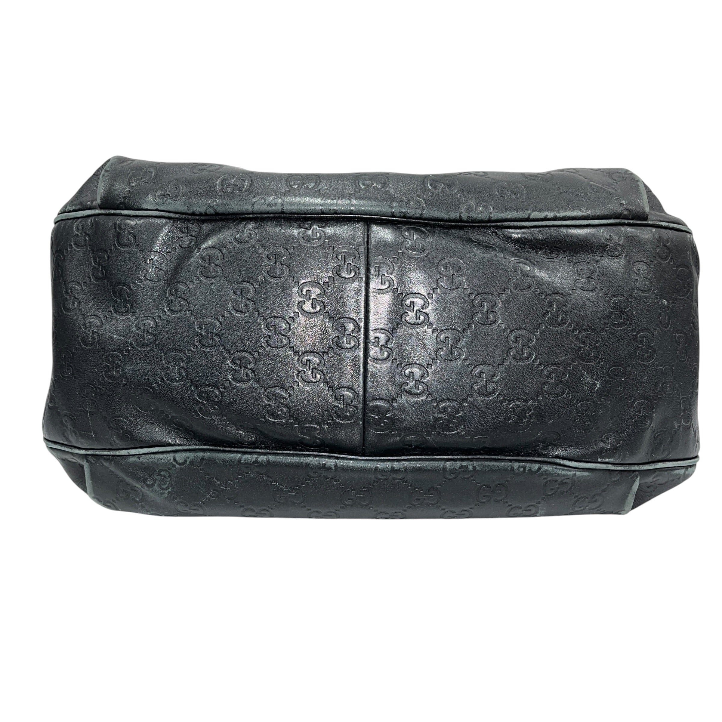 GUCCI/Bag/Monogram/Leather/BLK/EMILY HOBO 32226 002123/Emily Hobo view 3