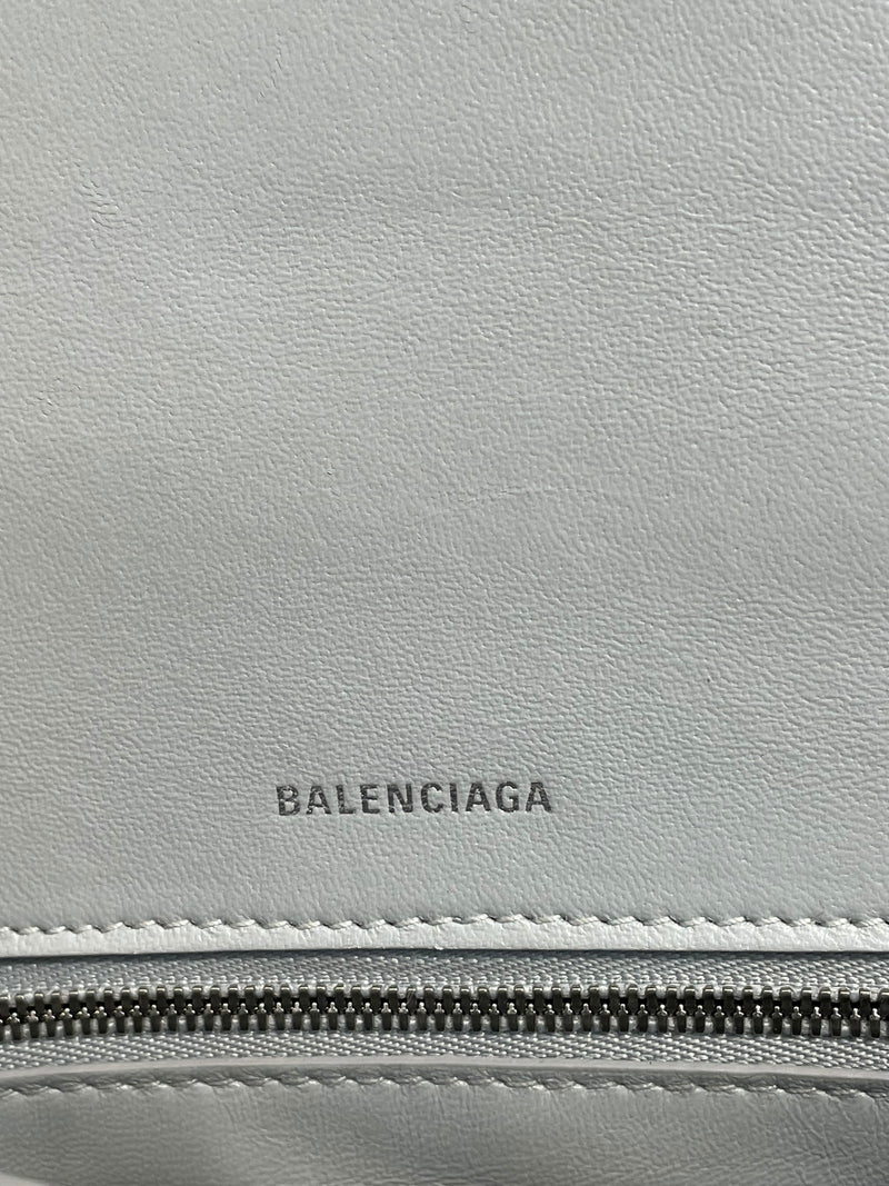 BALENCIAGA/Hand Bag/Animal Pattern/Leather/SLV/