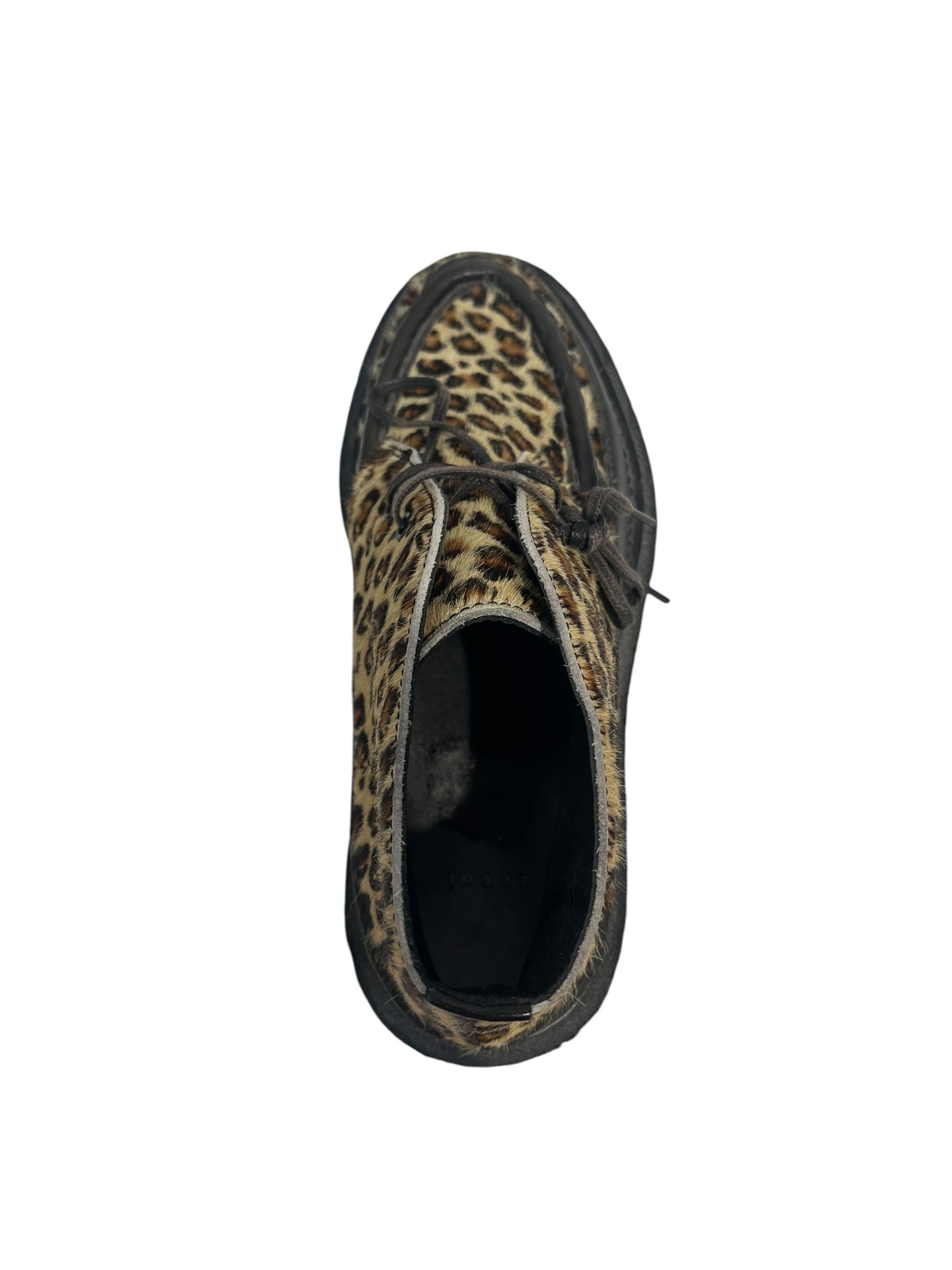 Sacai/Hi-Sneakers/EU 40/Leopard/Horsehide/BRW/ view 3