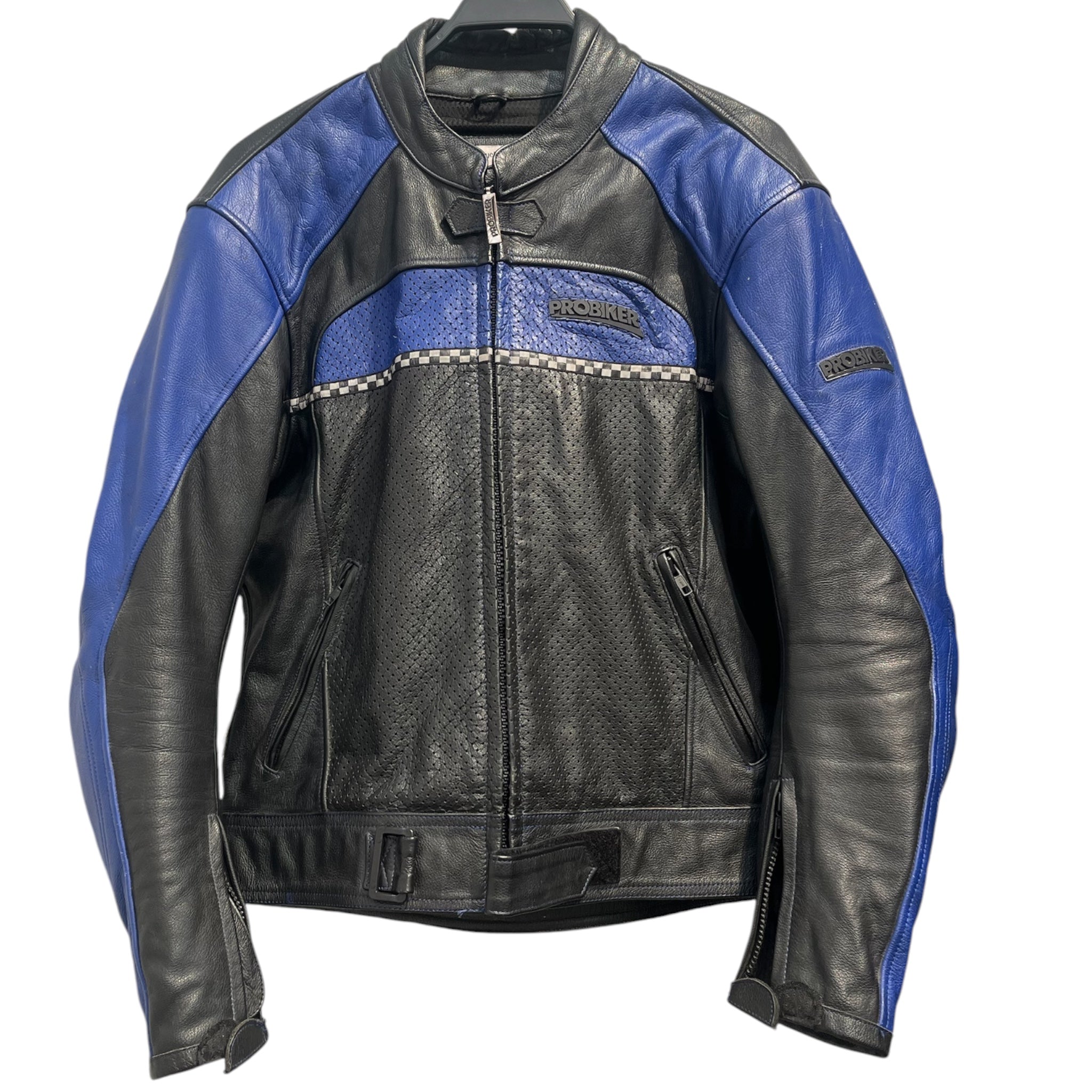 Vintage/Jacket/54/Leather/BLU/PROBIKER RACER JACKET view 1