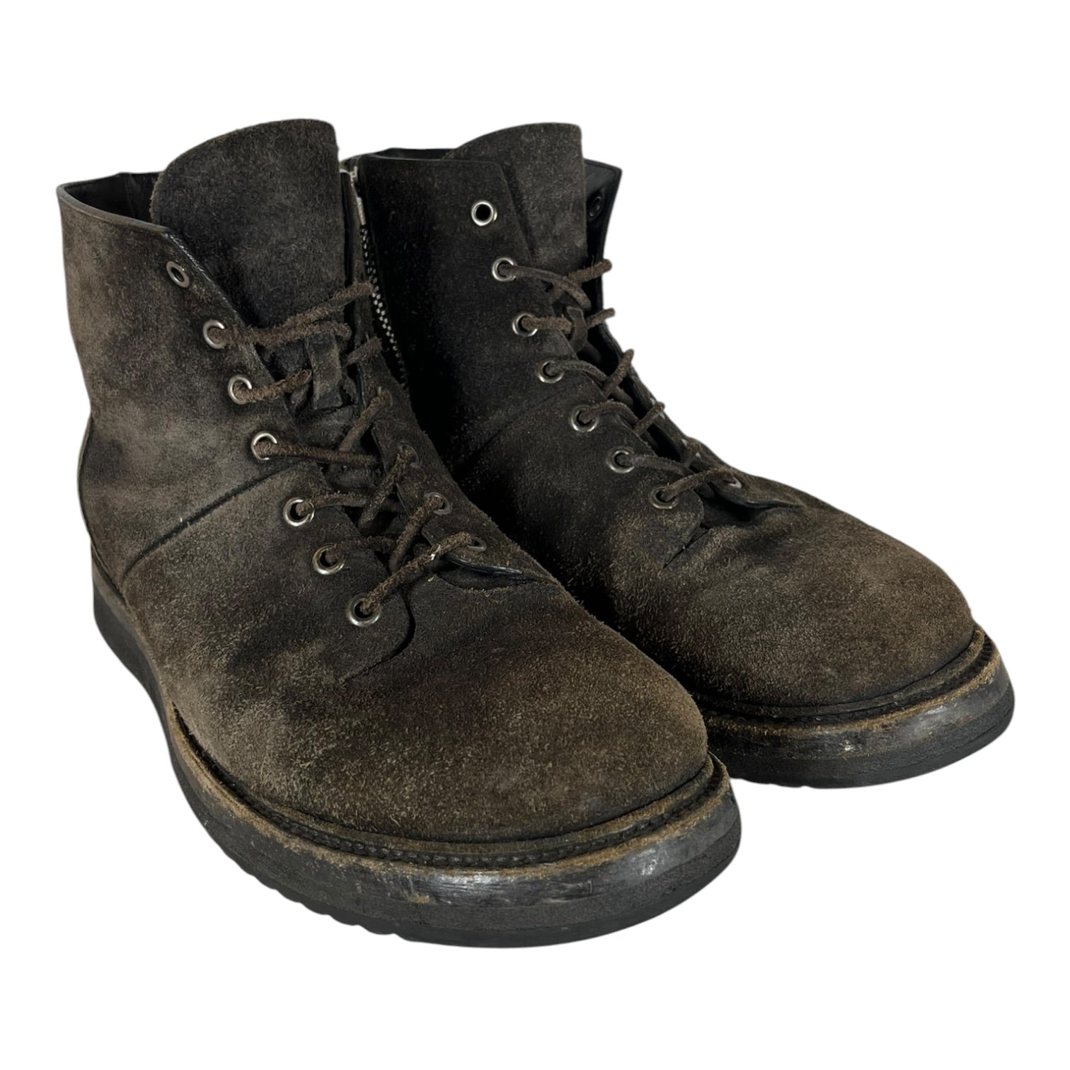 Rick Owens/Boots/EU 43/Suede/BRW/MONKEY CREEPER BOOTS view 2