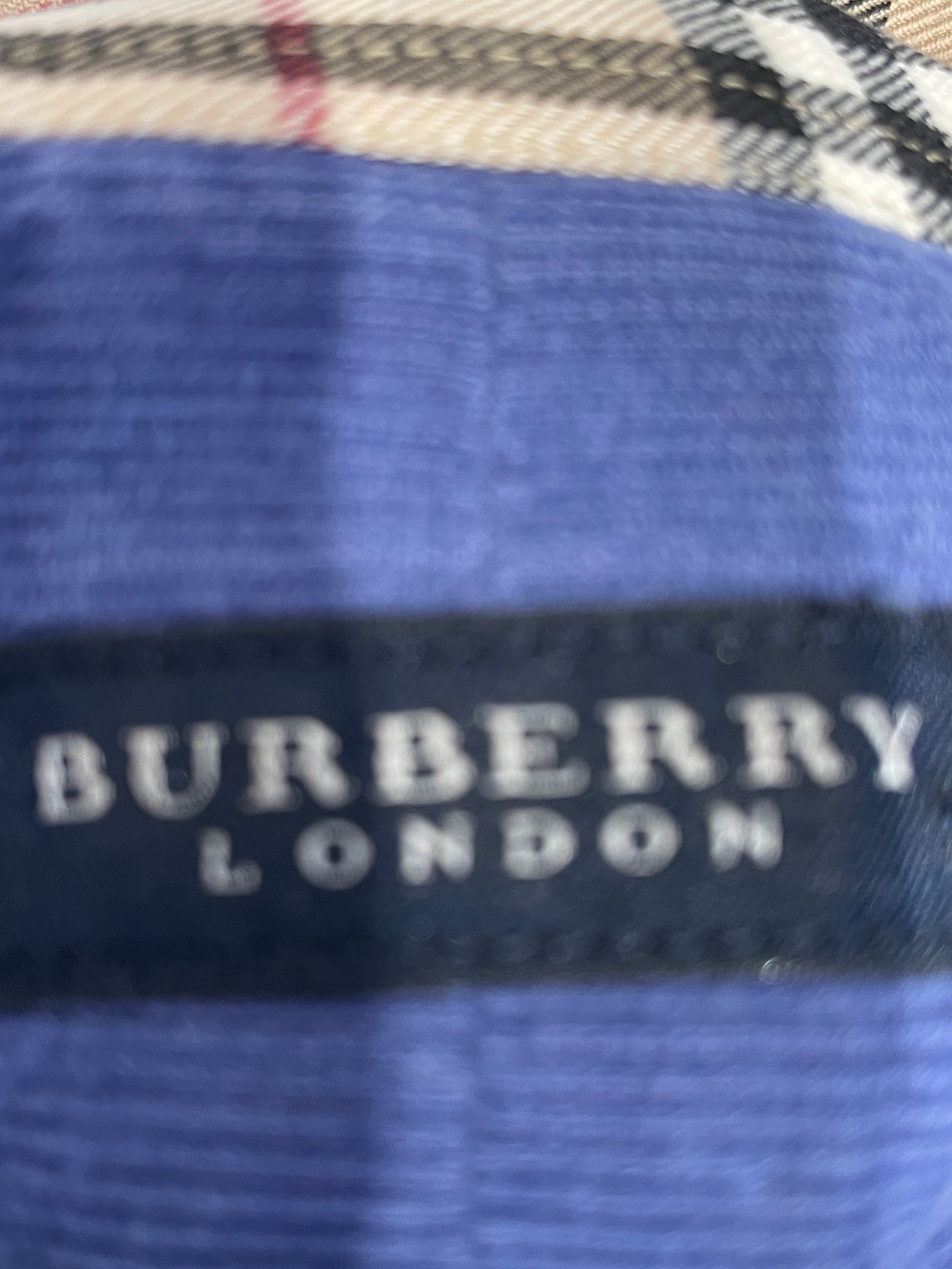 BURBERRY LONDON/Shirt/Cotton/BLU/ view 3