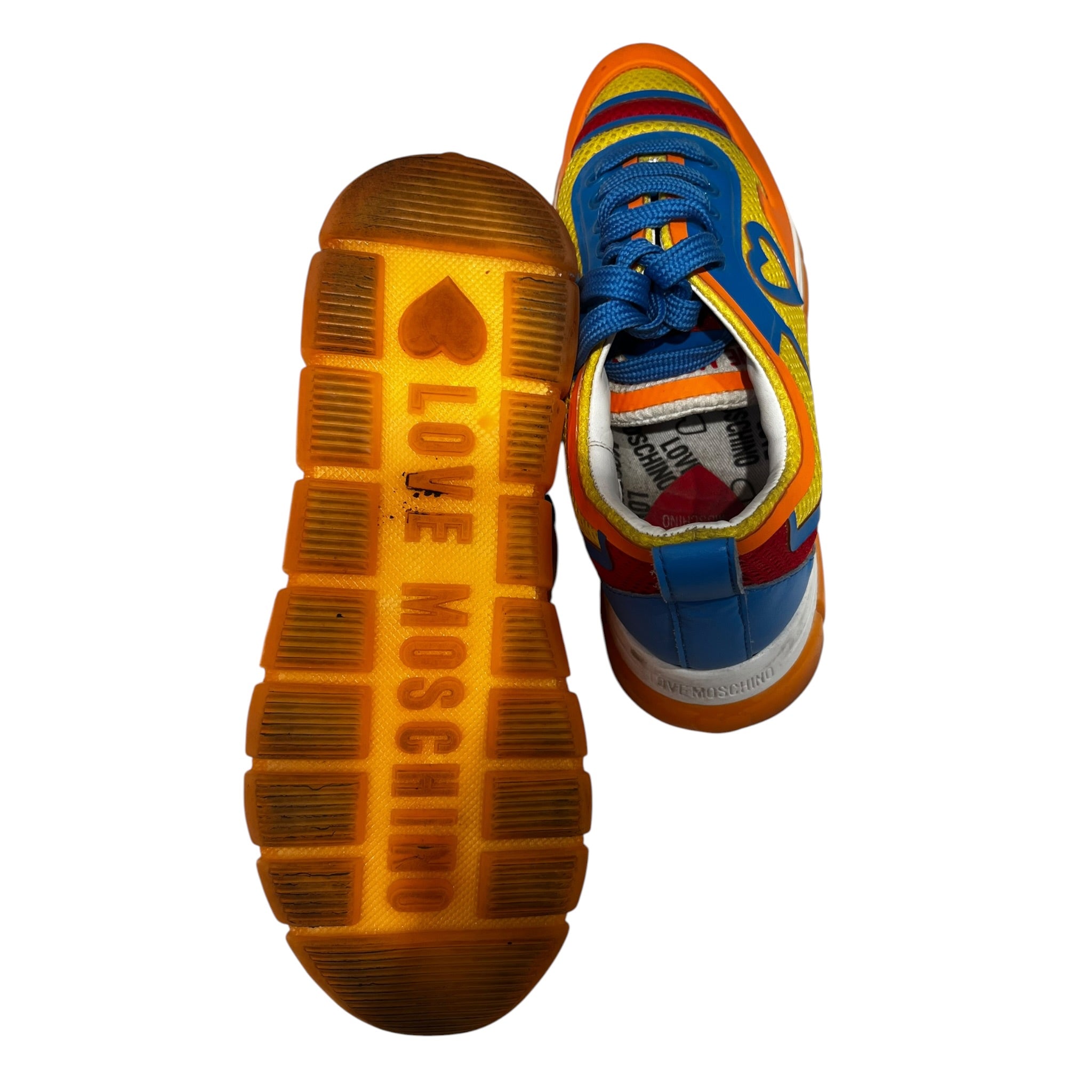 LOVE MOSCHINO/Low-Sneakers/EU 37/MLT/heart view 4