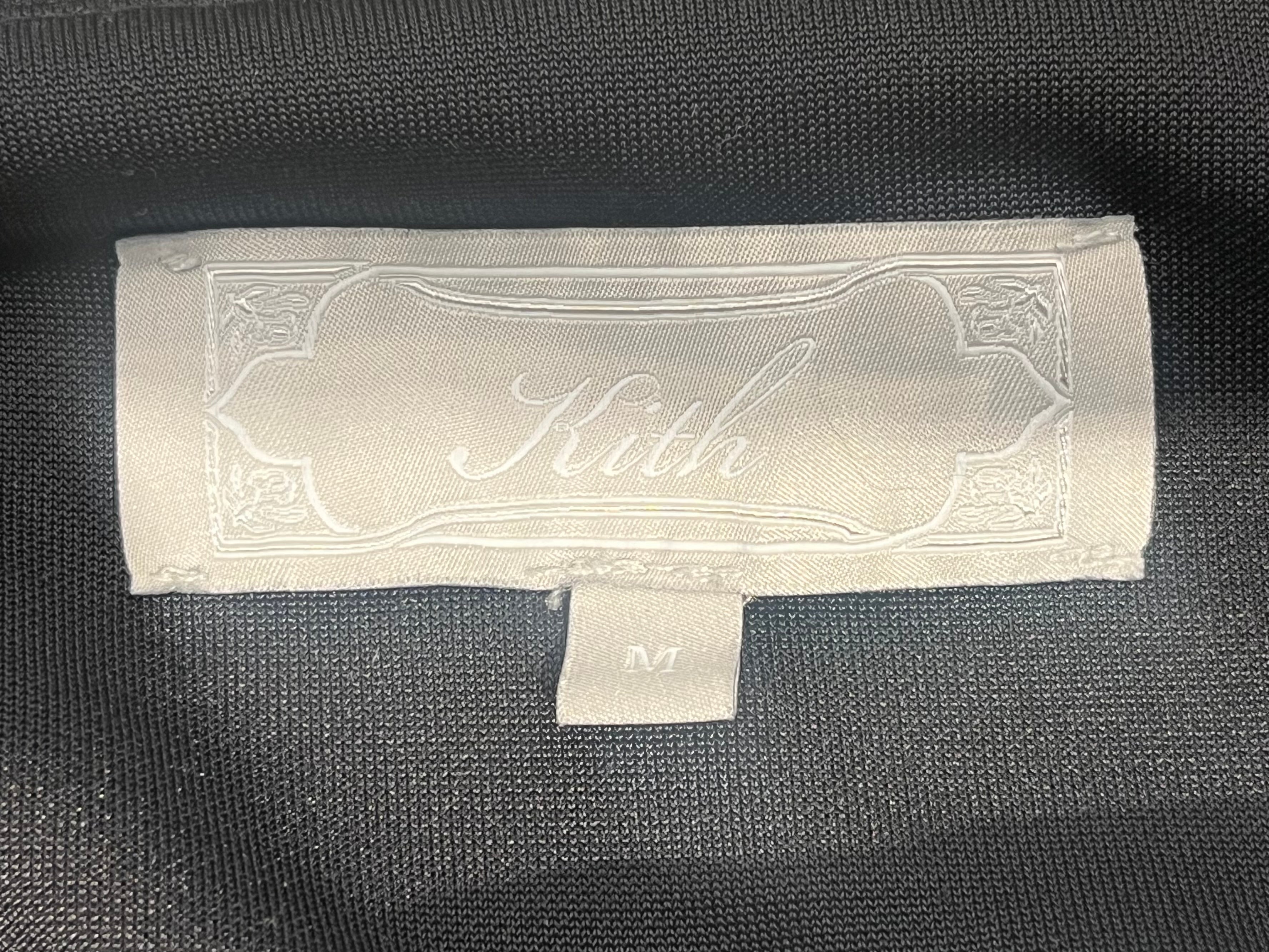 KITH/Cardigan/M/Polyester/BLK/emboridered japanese style view 3