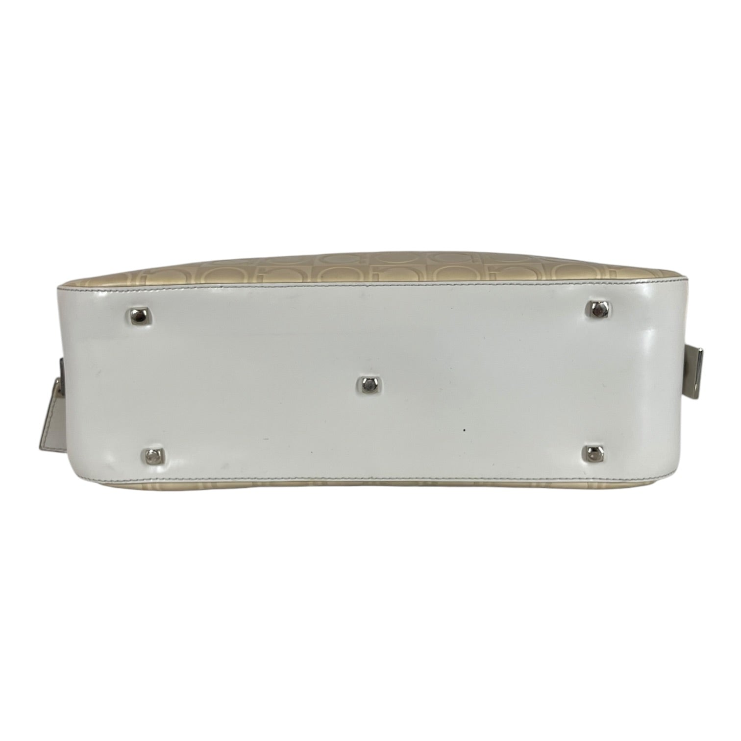 Salvatore Ferragamo/Bag/Monogram/Leather/CRM/TWO-TONE MONOGRAM BAG view 4