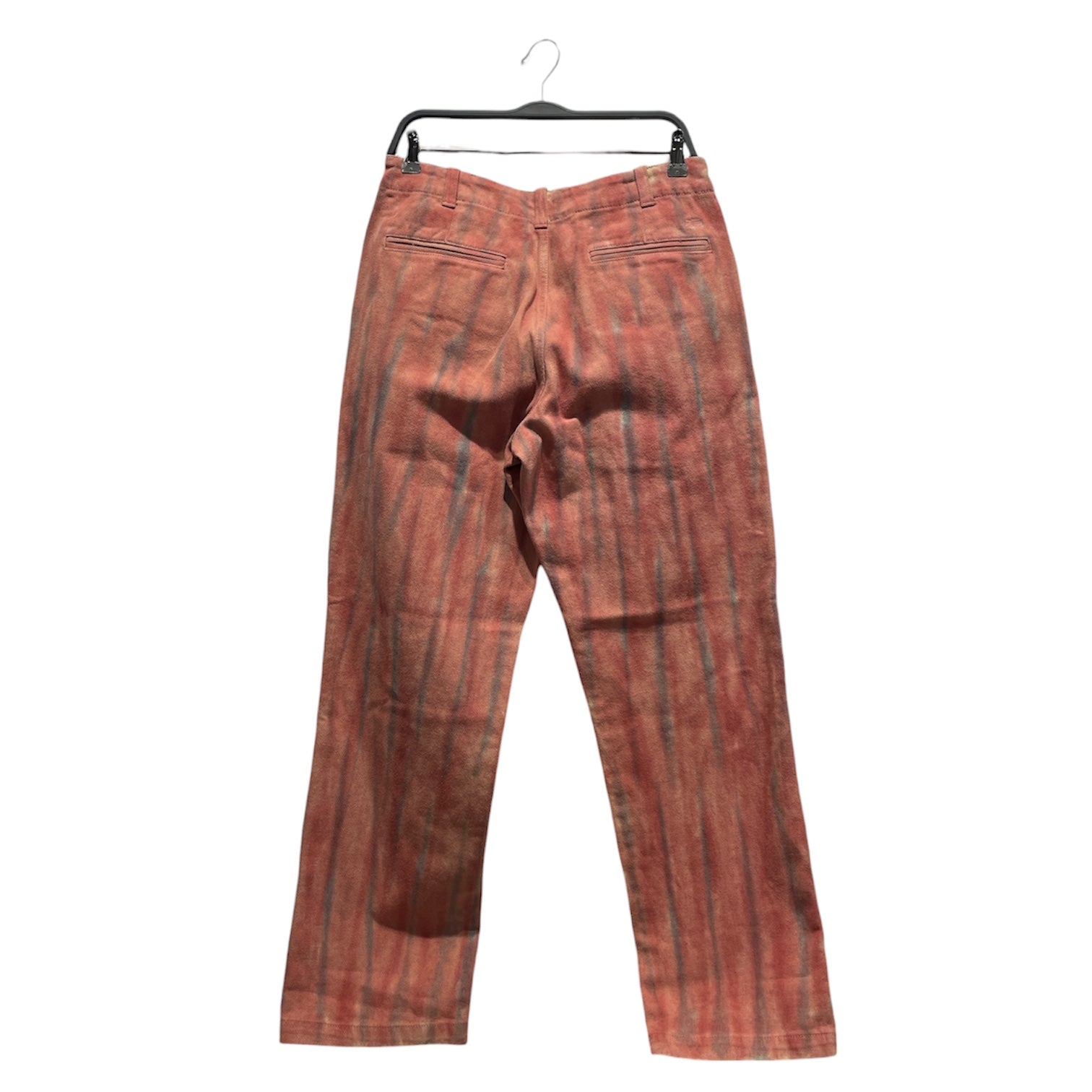 STUSSY/Straight Pants/30/Cotton/RED/Red Dyed Uniform Pants Rust view 2