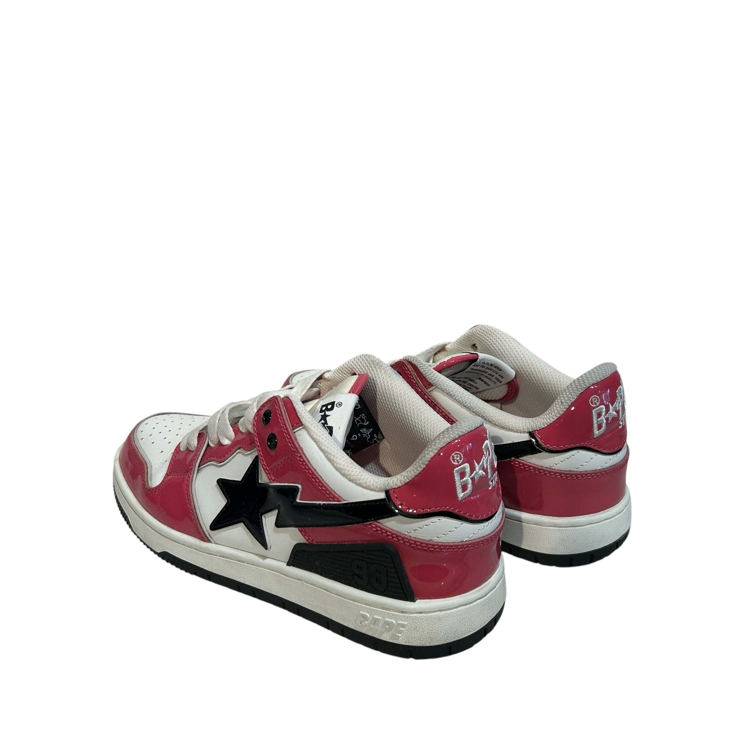 A BATHING APE/Low-Sneakers/US 9/Leather/PNK/Sk8 STA Sneakers view 2