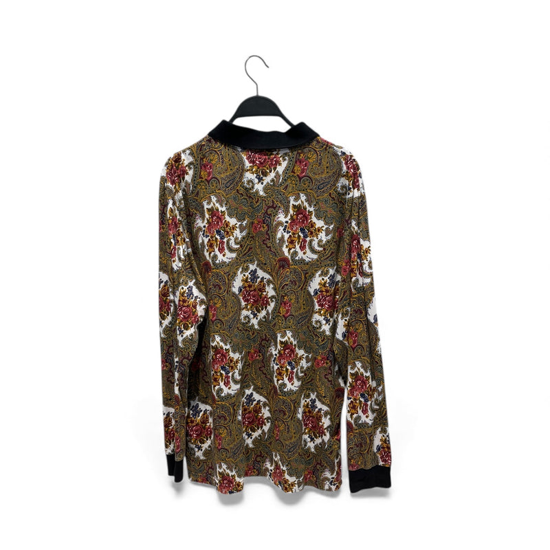 Supreme/LS T-Shirt/XL/Cotton/MLT/Paisley/Paisley L/S Polo FW17