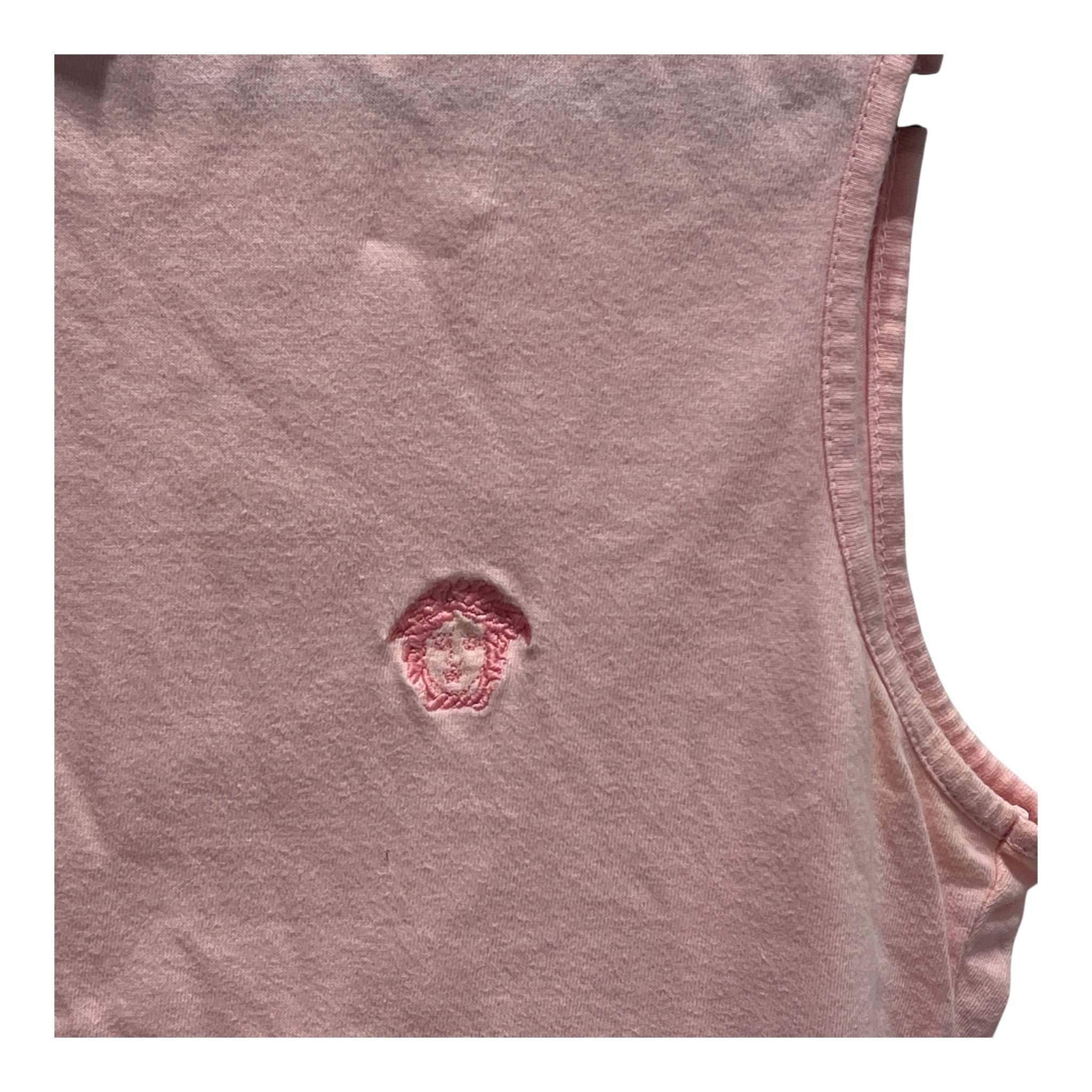 VERSACE JEANS COUTURE/SL Blouse/S/Cotton/PNK/EMBROIDERED MEDUSA EMBLEM view 6