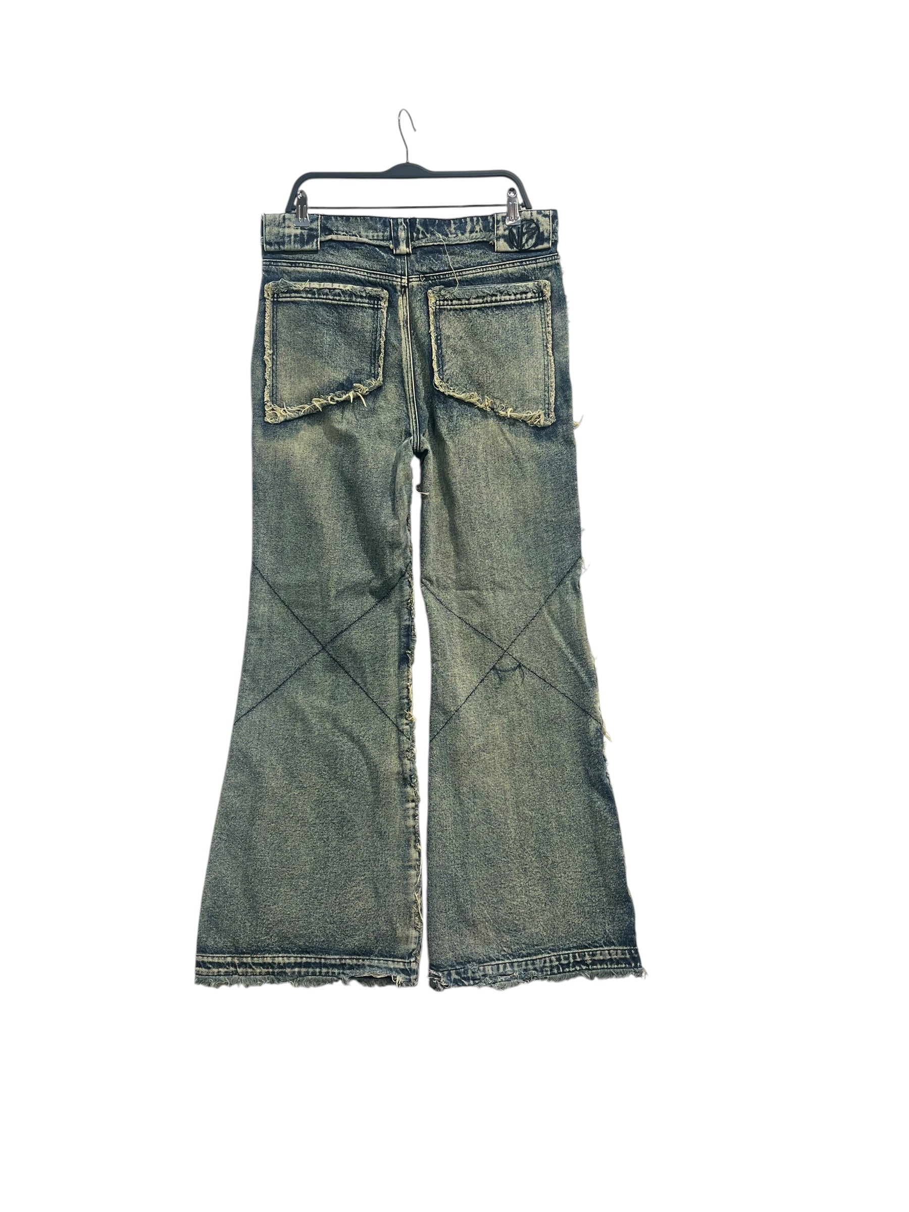 NO/FAITH STUDIOS/Pants/XL/Denim/GRN/DENIM WASH view 2