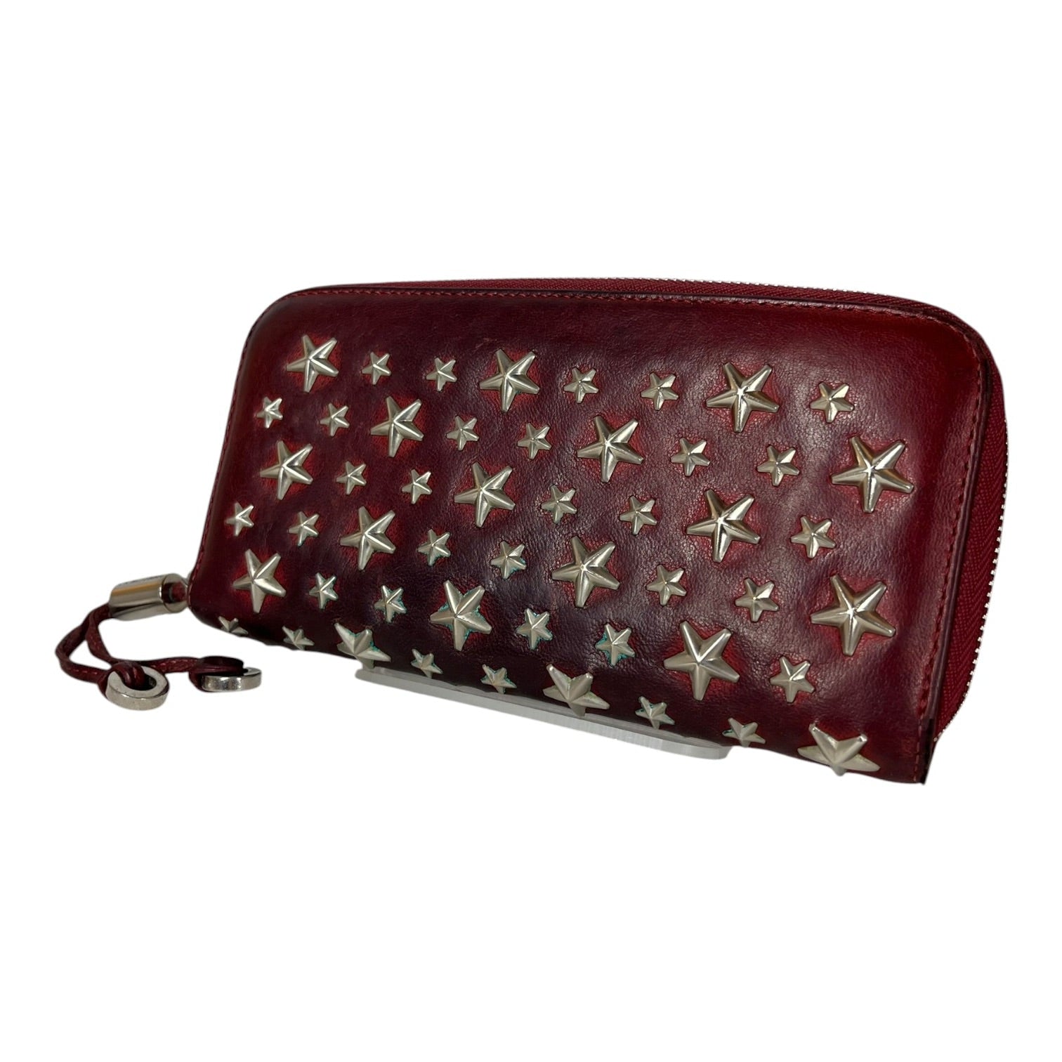 JIMMY CHOO/Long Wallet/Leather/BRD/Star Studded wallet view 2